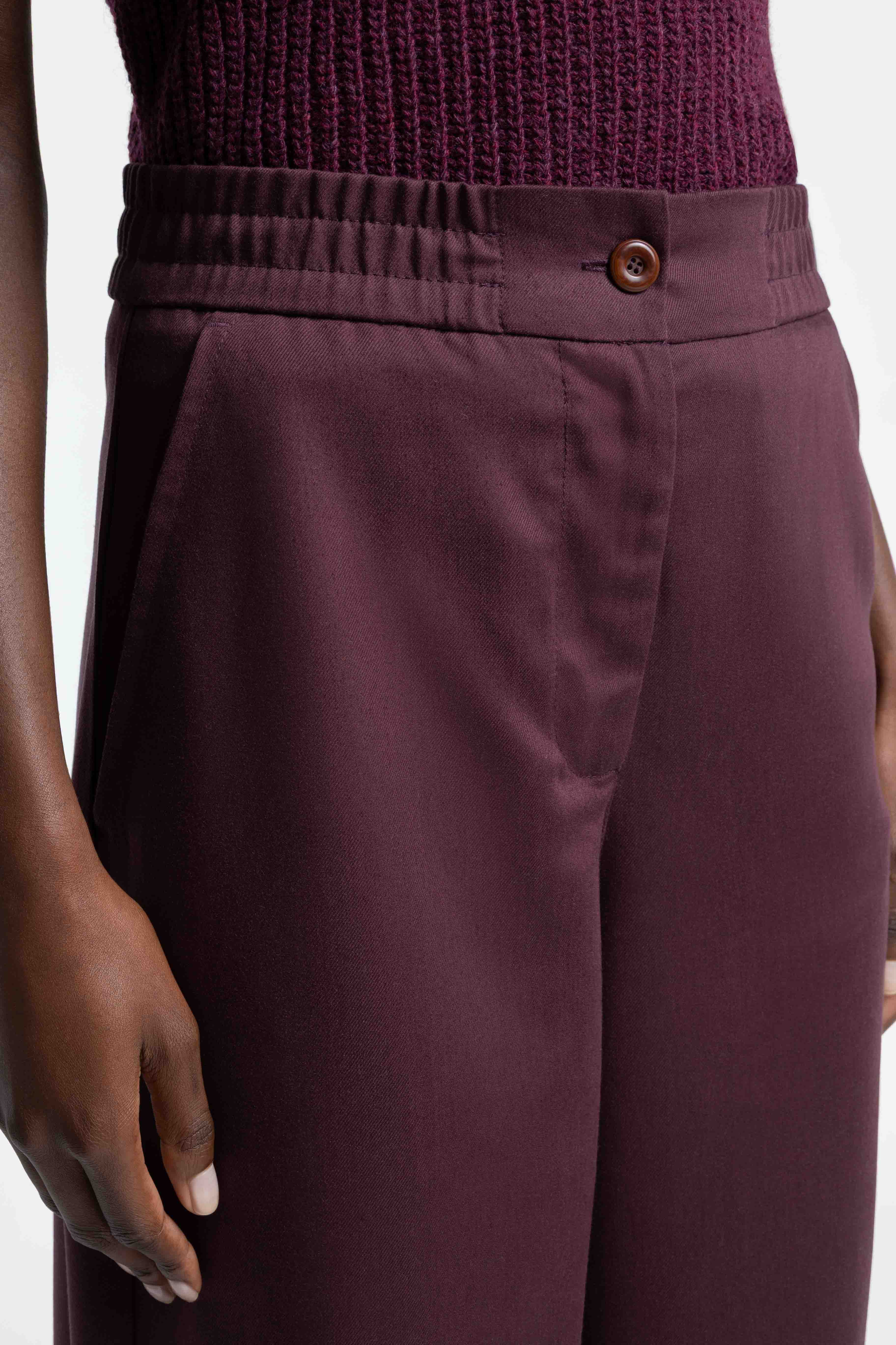 Kings of Indigo womens vegan Pants Lilian Fudge