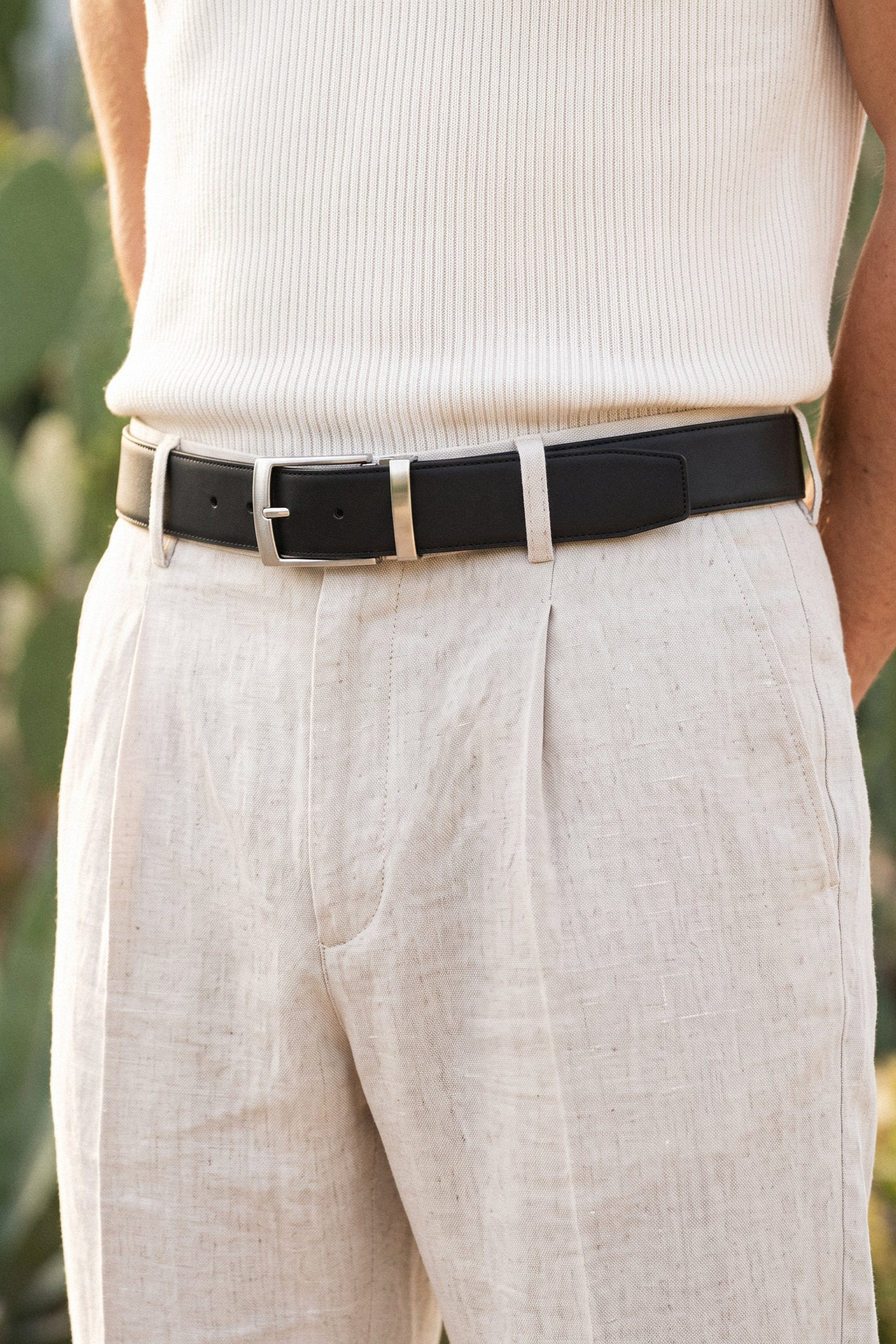 NAE men vegan Belt Malgrat Black