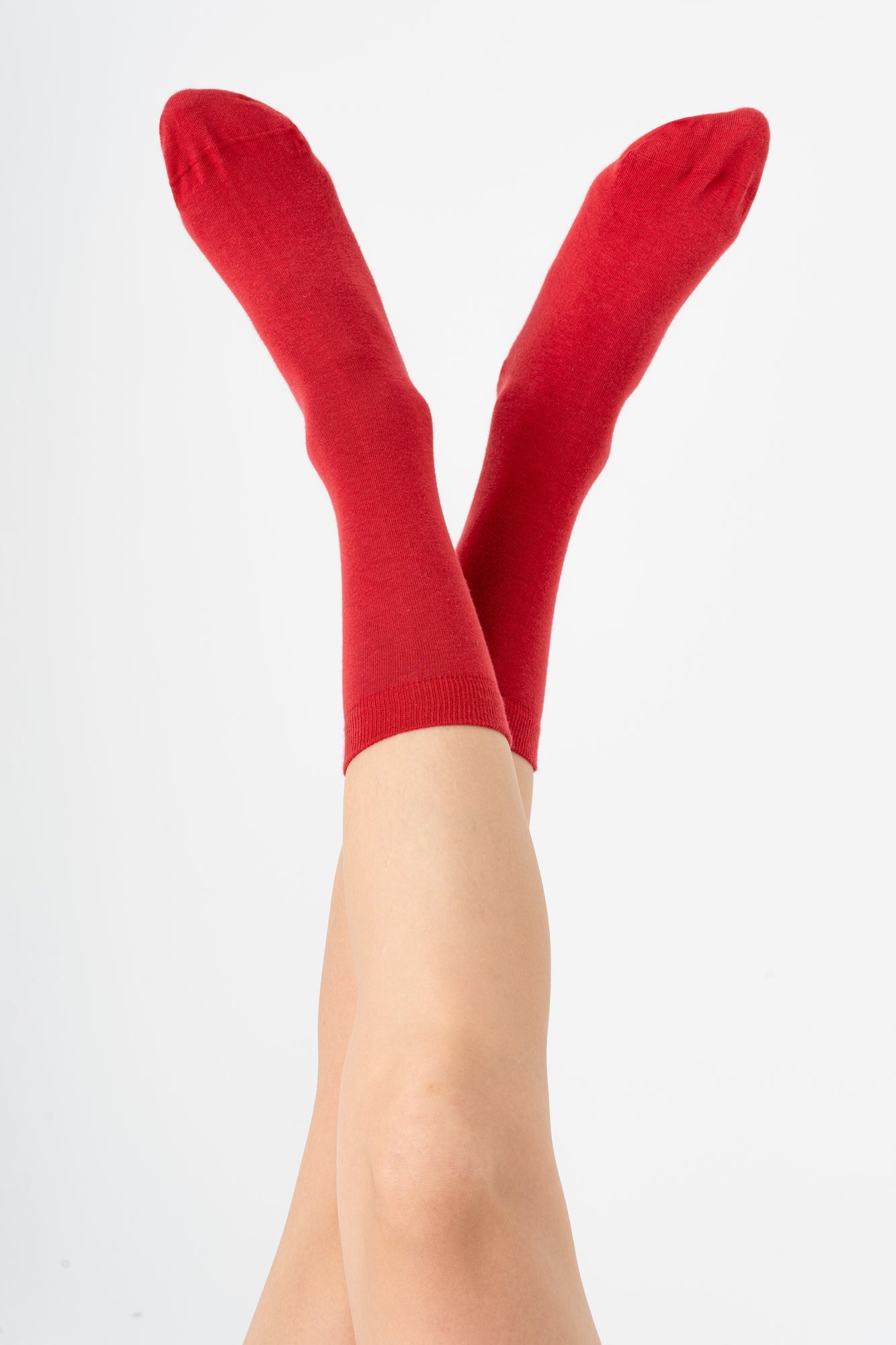 Evermind womens vegan Multipack 6x Socks Unisex Rio Red