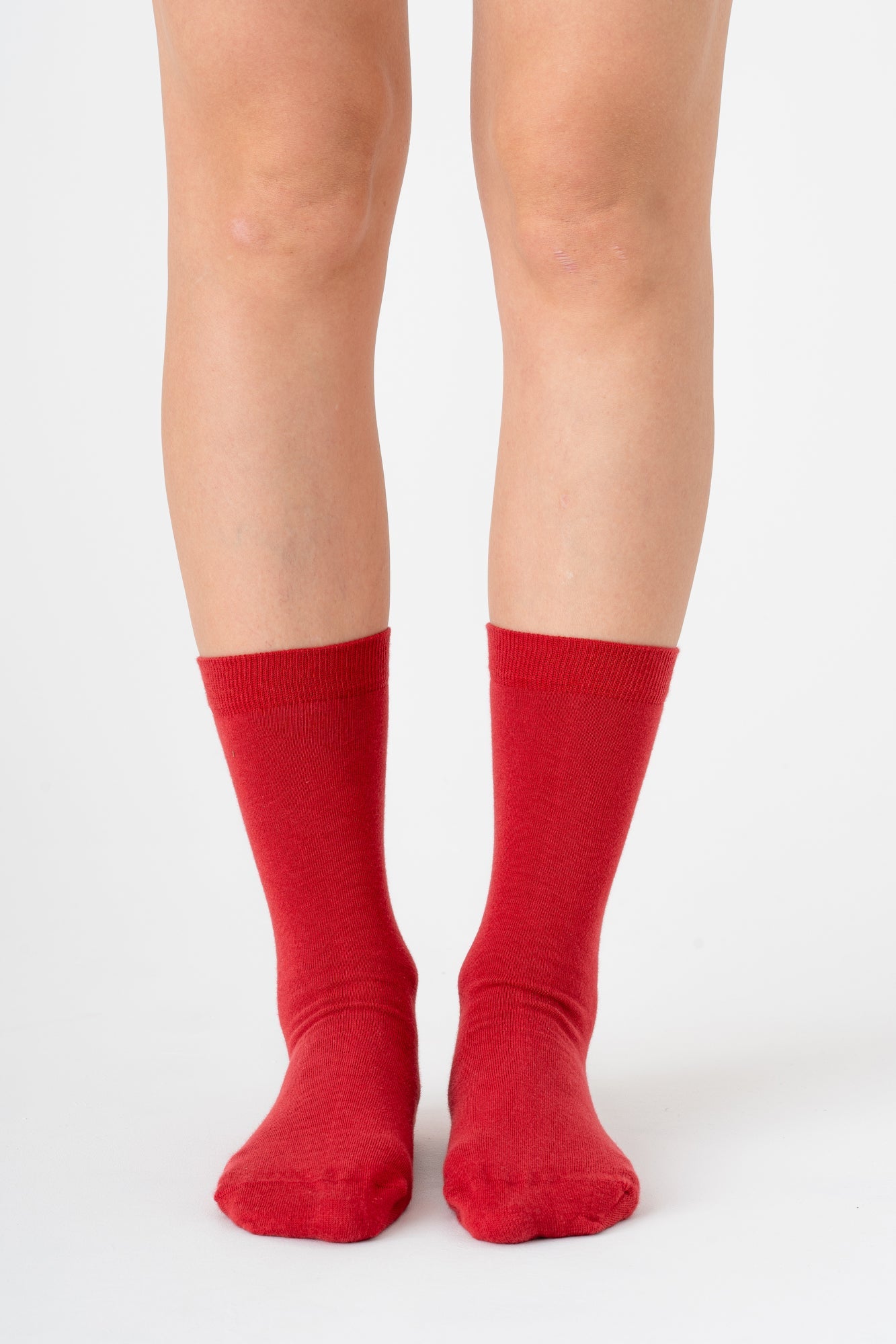 Evermind womens vegan Multipack 6x Socks Unisex Rio Red