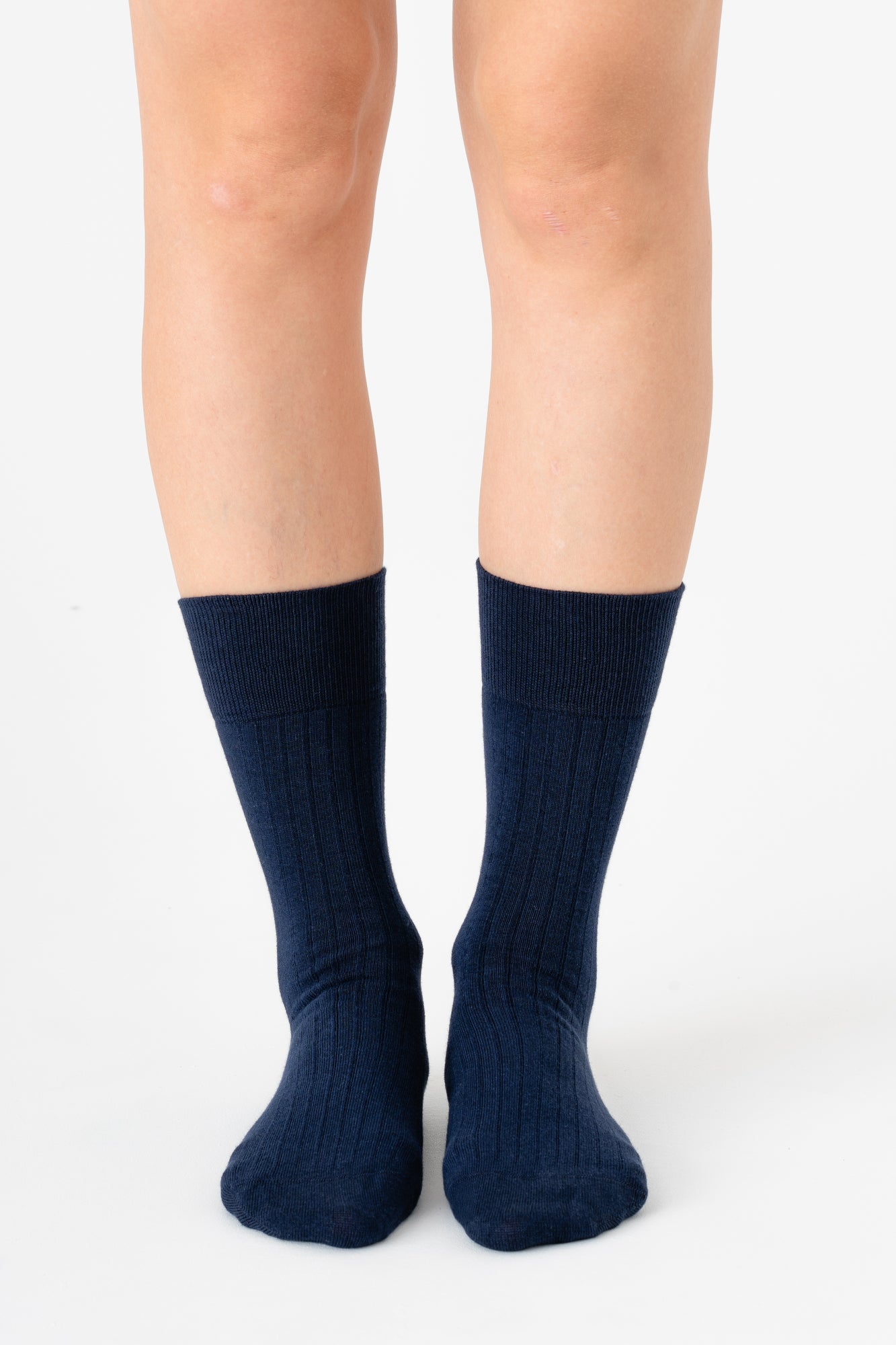 Evermind womens vegan Multipack 6x Socks Business Deep Indigo