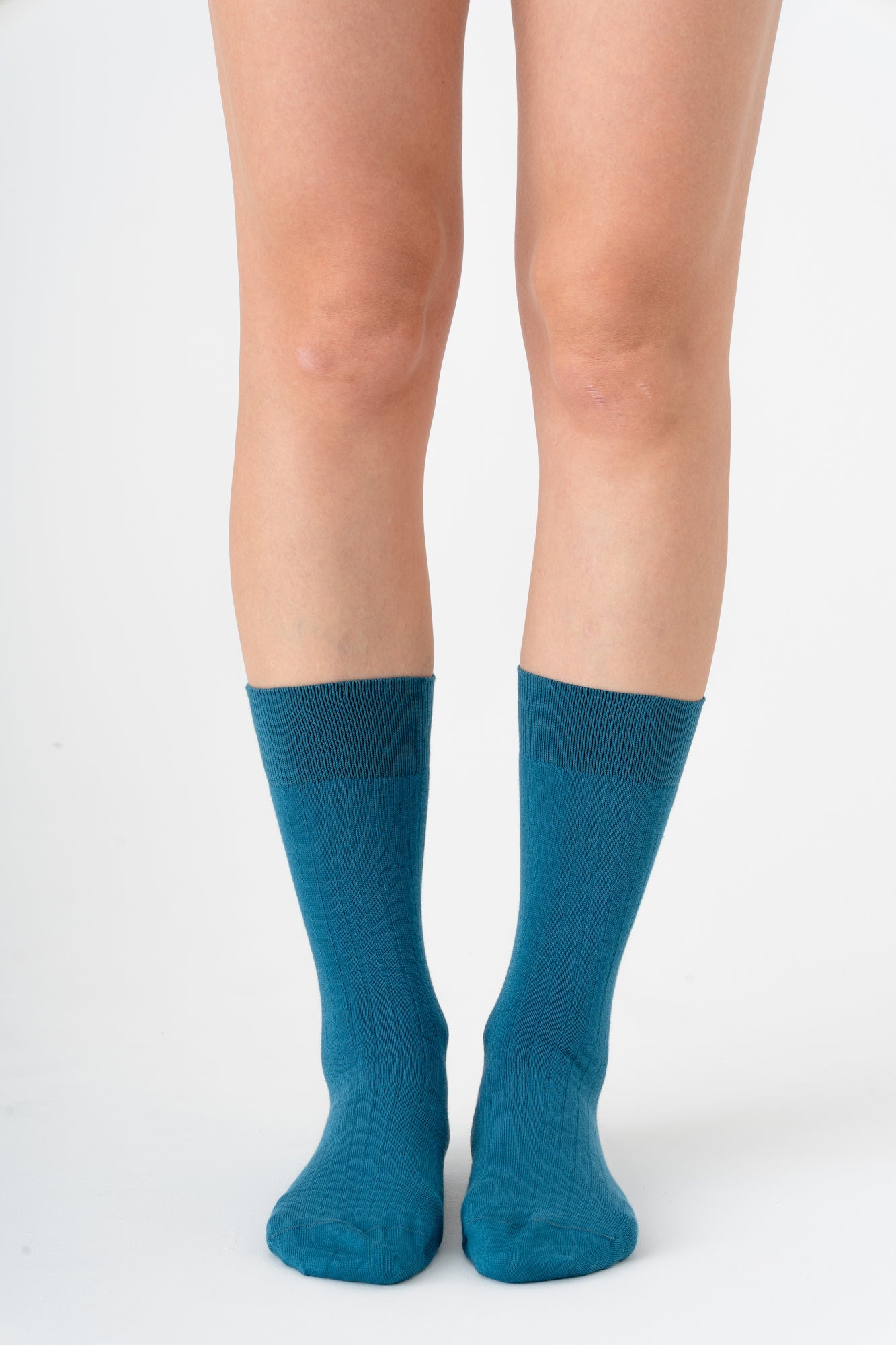 Evermind womens vegan Multipack 6x Socks Business Deep Sea Green