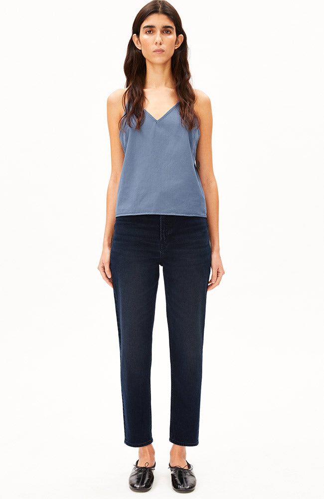 ARMEDANGELS womens vegan Jeans Mairaa Mom Deepwater