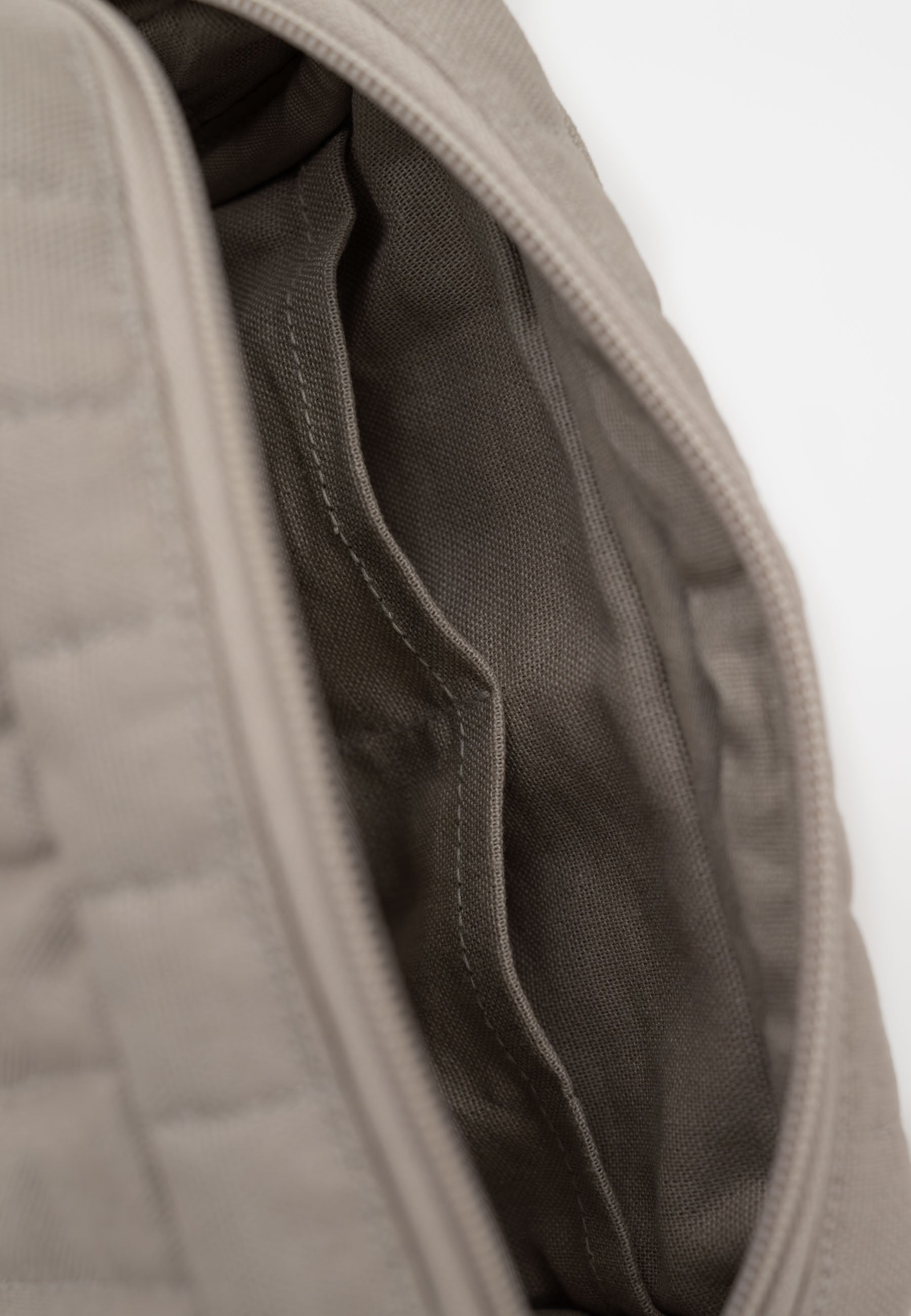 MELA womens vegan Toiletry Bag Paveen Light Stone