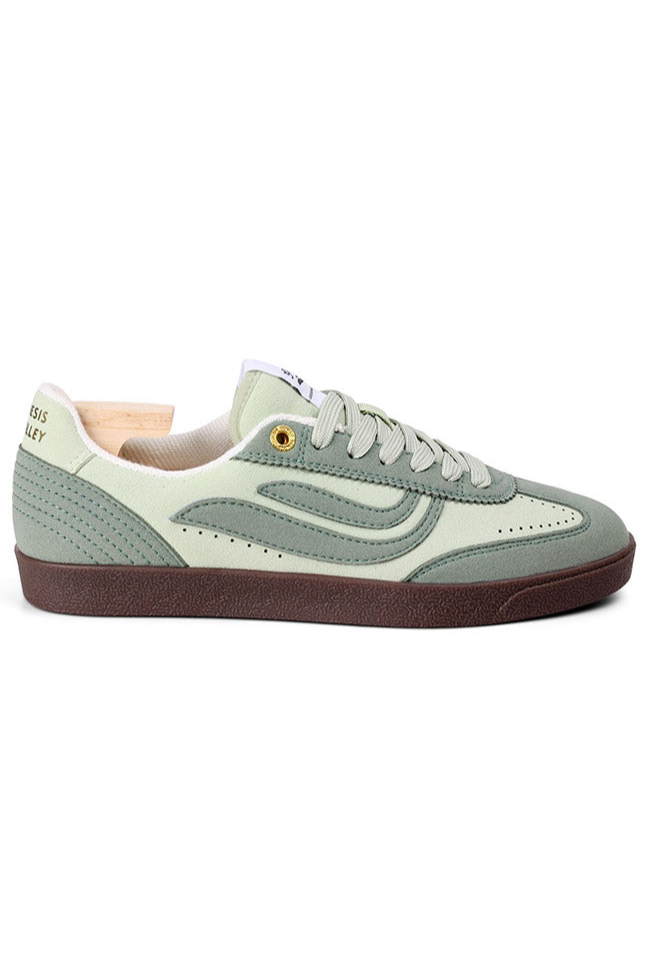 Genesis Damen vegan Sneaker G-Volley Einfarbig Gr&Atilde;&frac14;nlich