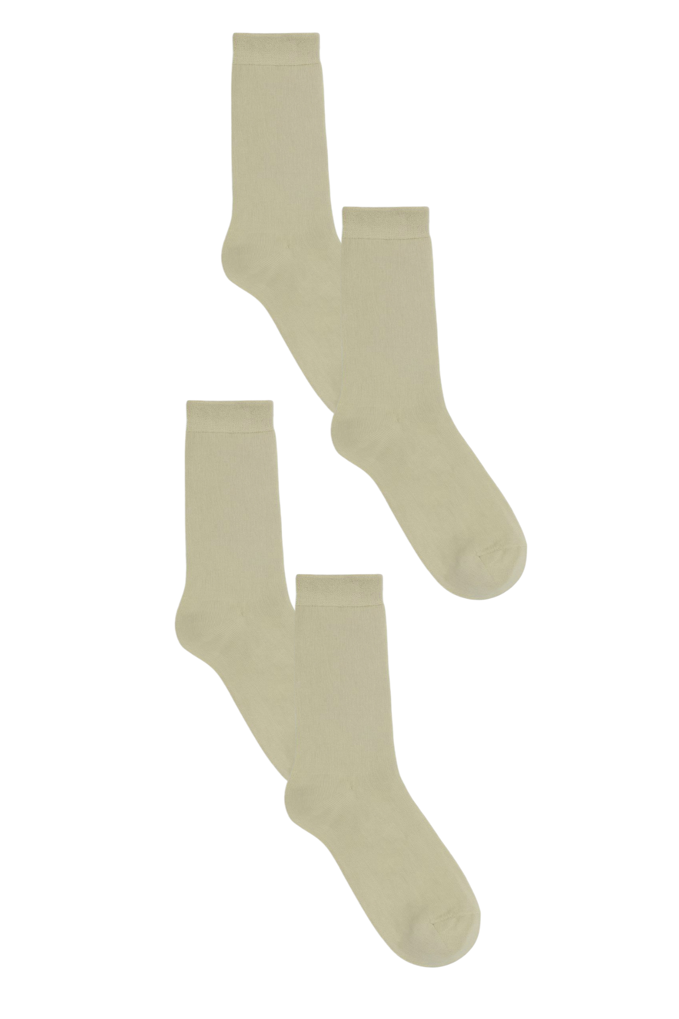 Albero Natur womens vegan Multipack 4x Socks Unisex Sand