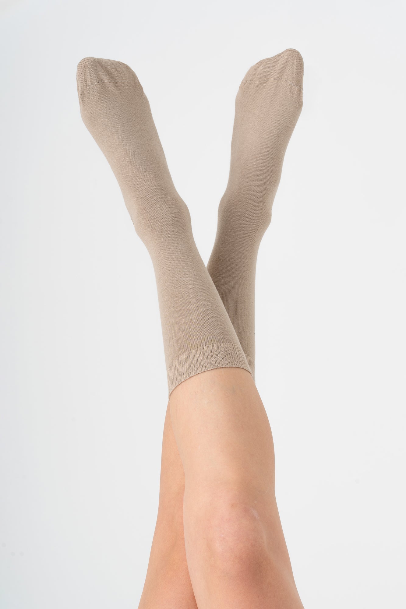 Albero Natur womens vegan Multipack 4x Socks Unisex Sand
