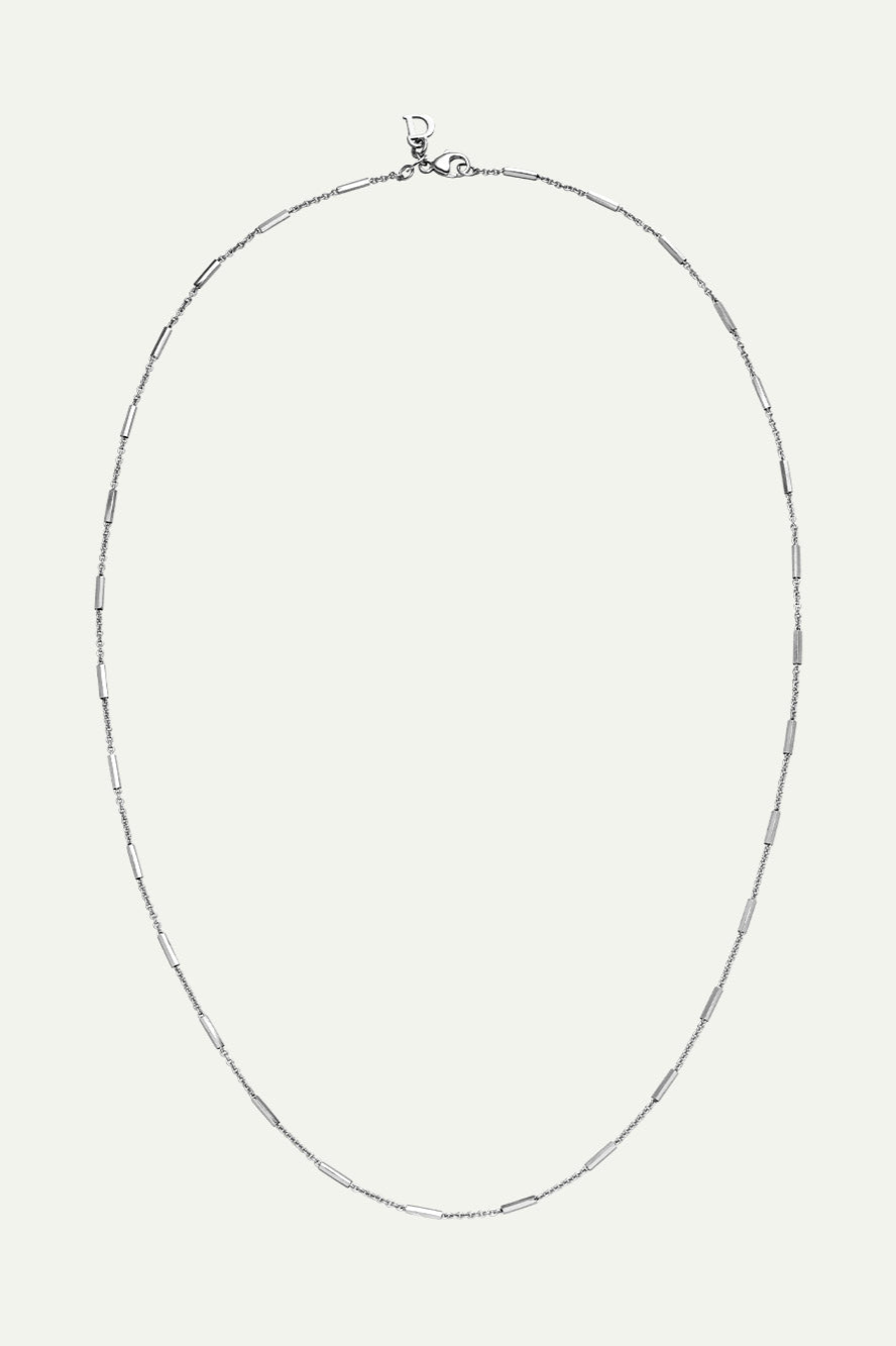 Dear Darling Berlin womens vegan Necklace With Rods Delicate Silver