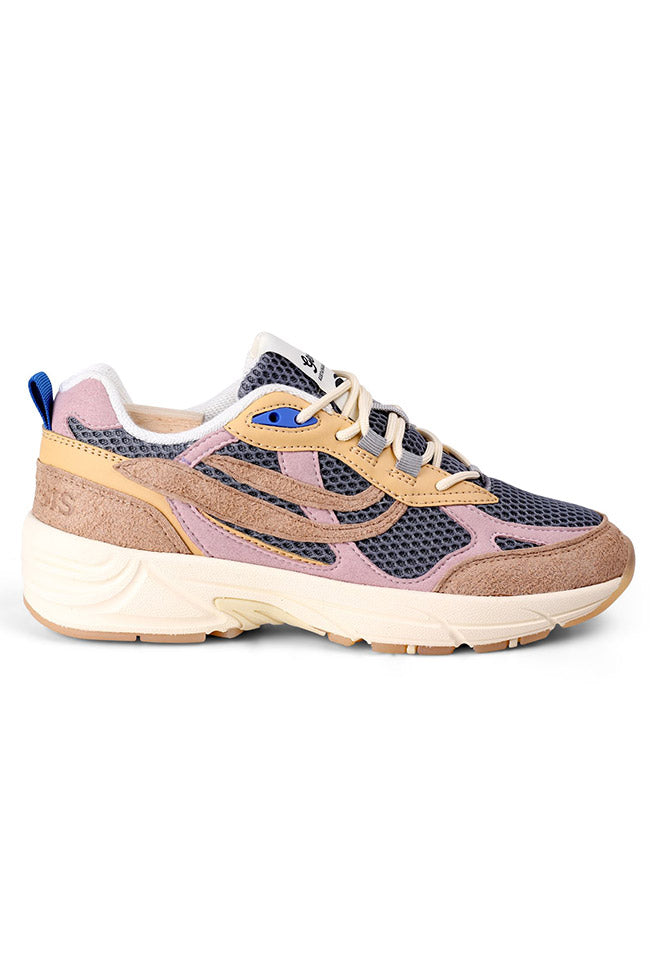 Genesis womens vegan Sneakers G-Eco 99 Multi Beige/ Rose/ Grey
