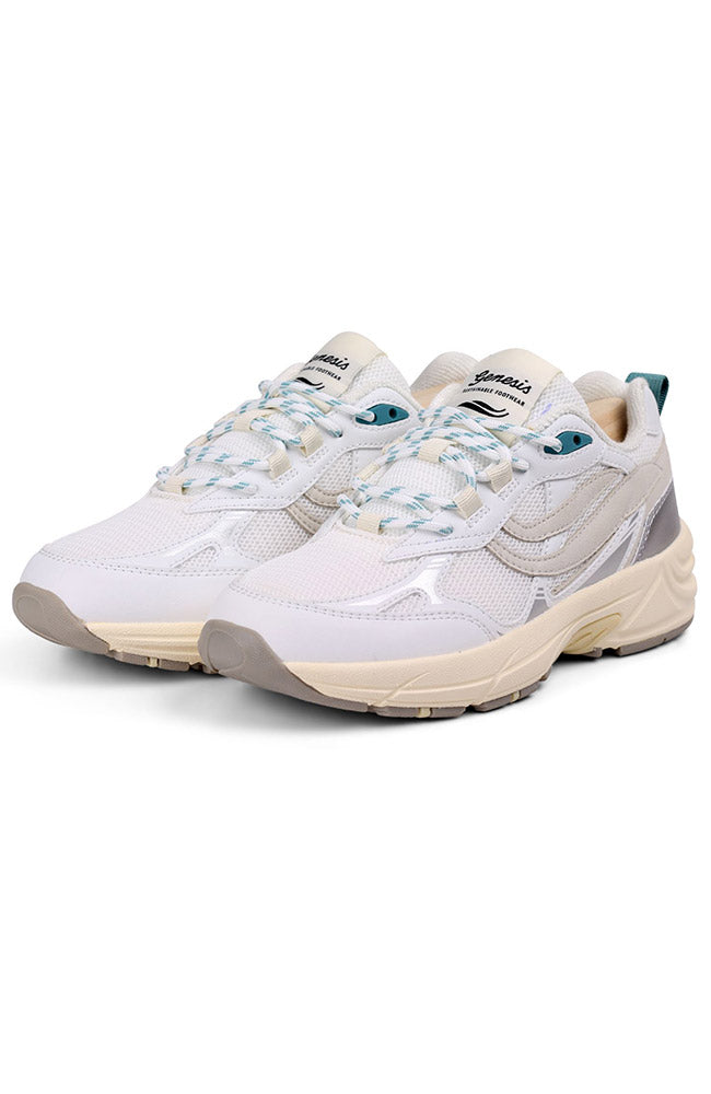 Genesis womens vegan Sneakers G-Eco 99 Grey/ White/ Silver