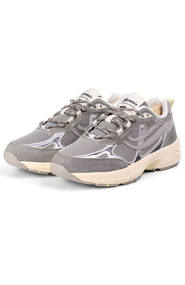 Genesis womens vegan Sneakers G-Eco 99 Grey/Silver