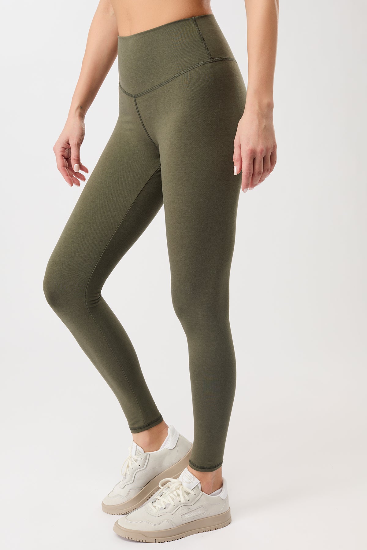 MANDALA womens vegan Leggings Best Loved Leaf