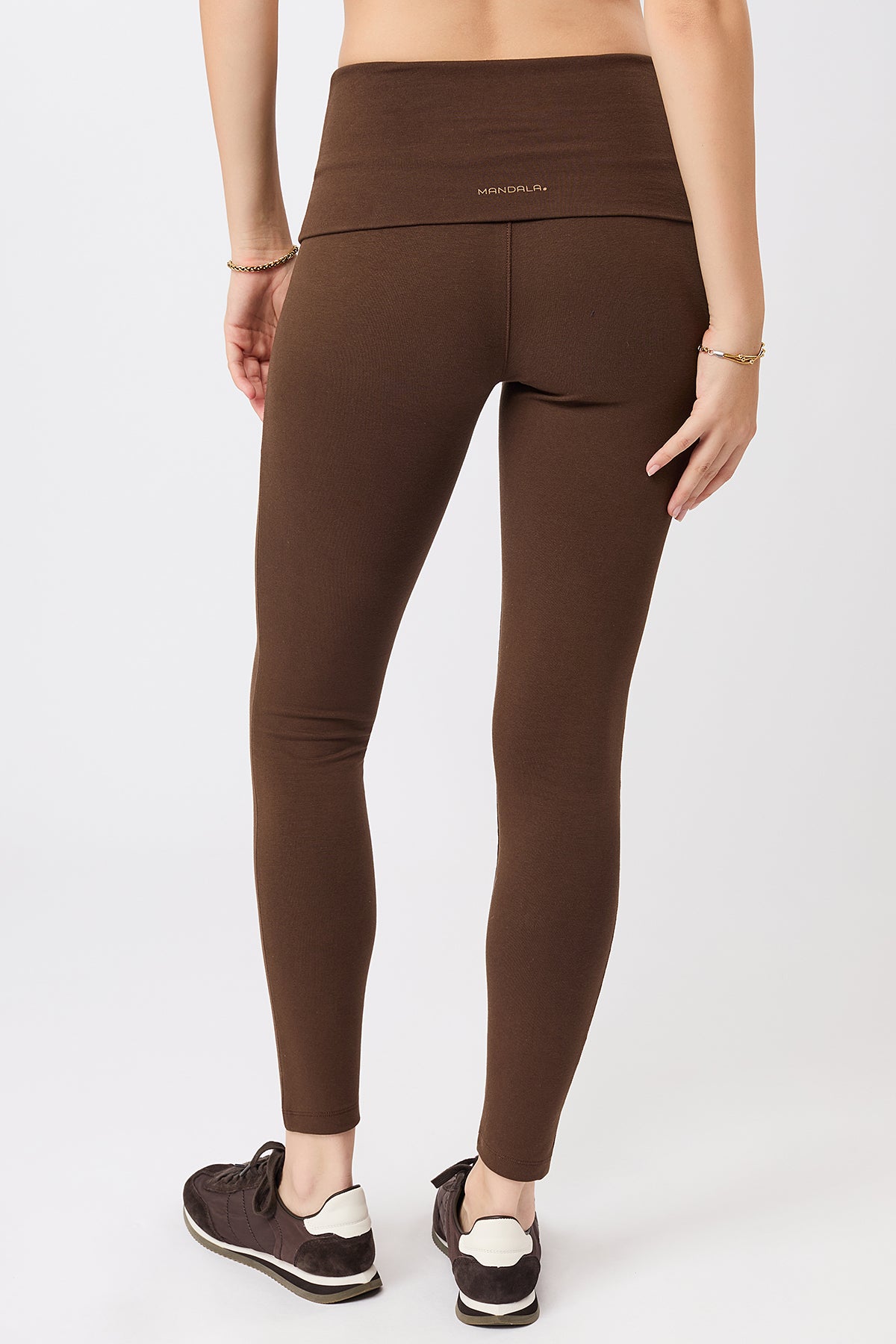 MANDALA womens vegan Legging Rolldown Wilderness