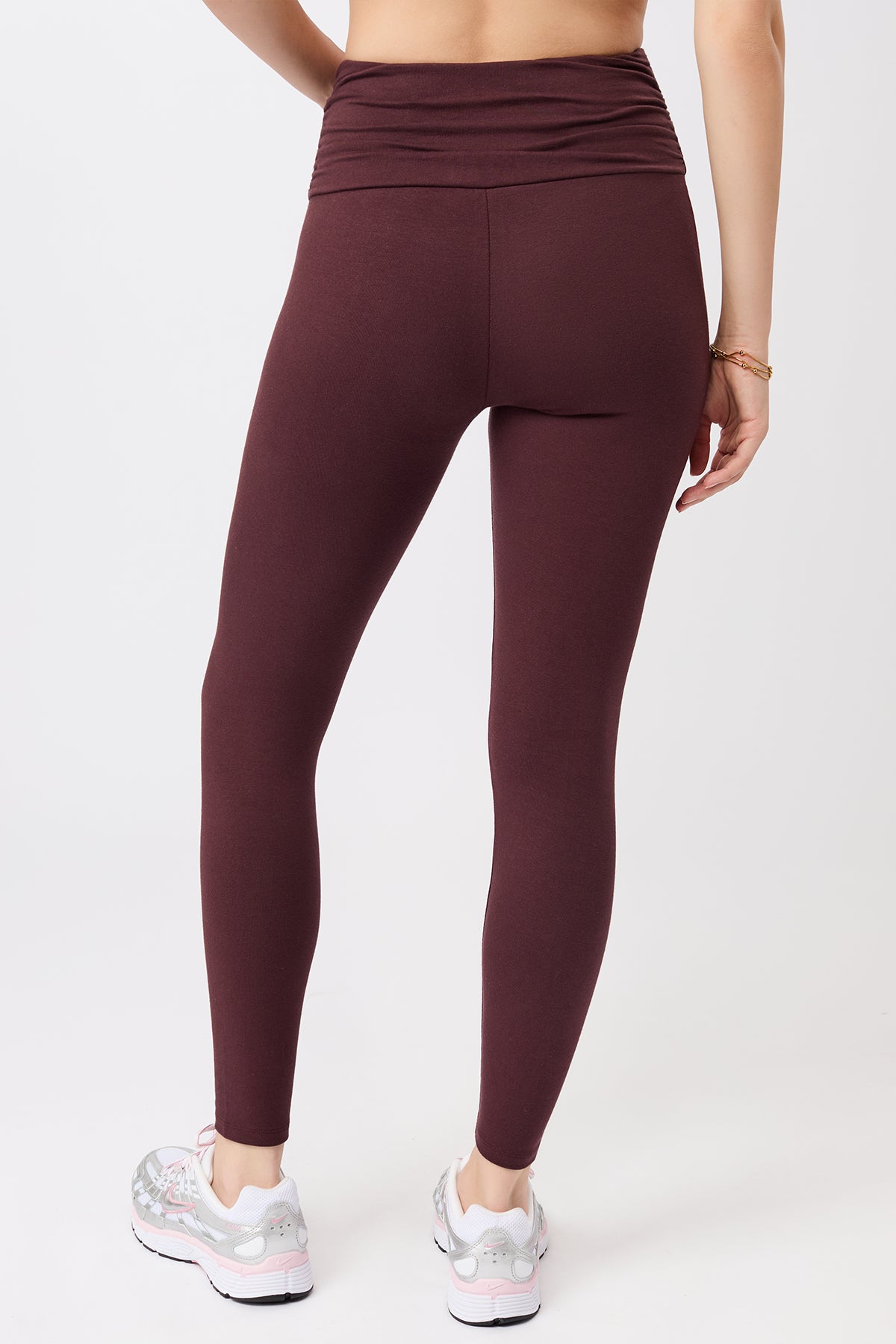 MANDALA womens vegan Tights Pilates Ruby
