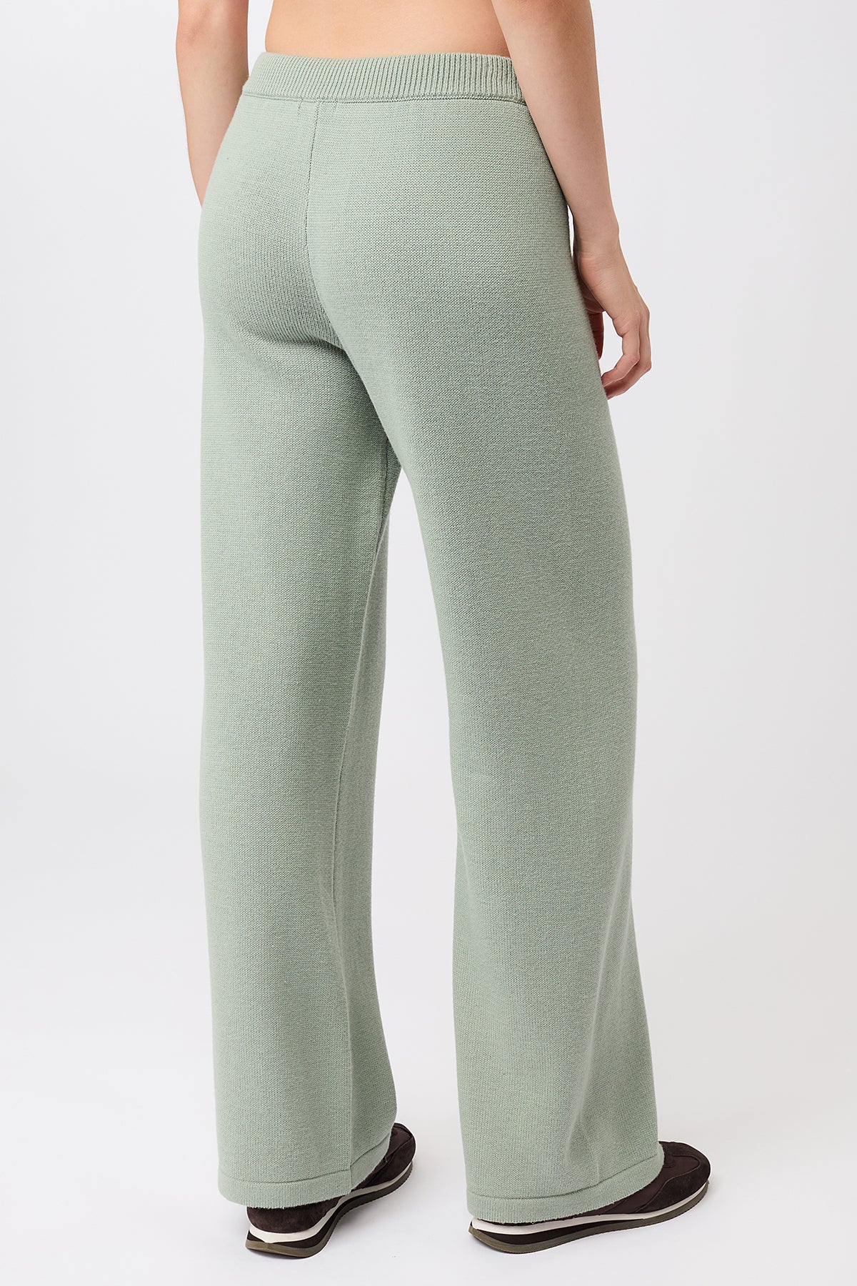MANDALA womens vegan Lounge Pants Desert Green