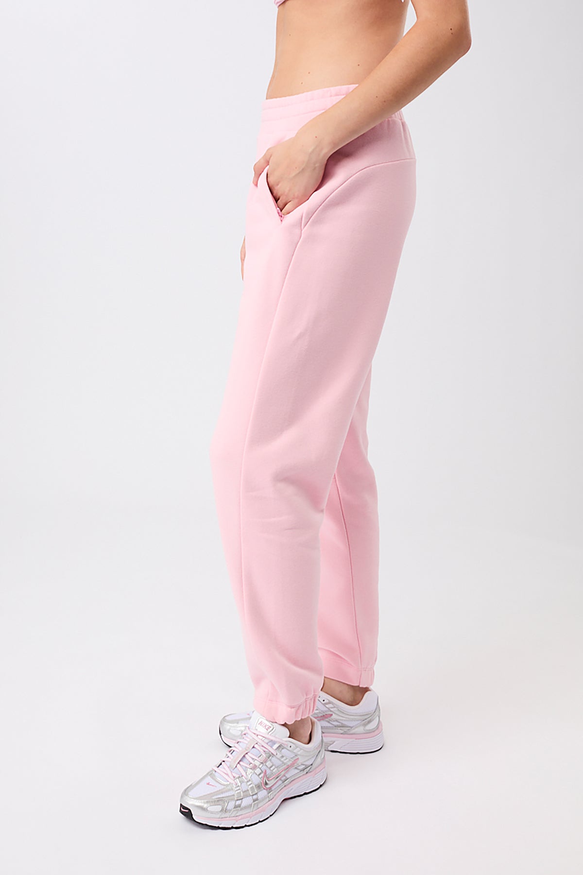 MANDALA womens vegan Joggers Venice Soft Pink