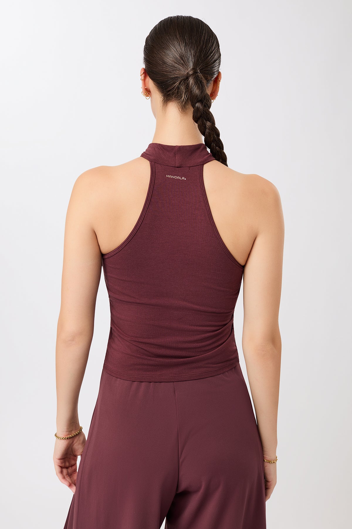 MANDALA womens vegan Top Tania Ruby