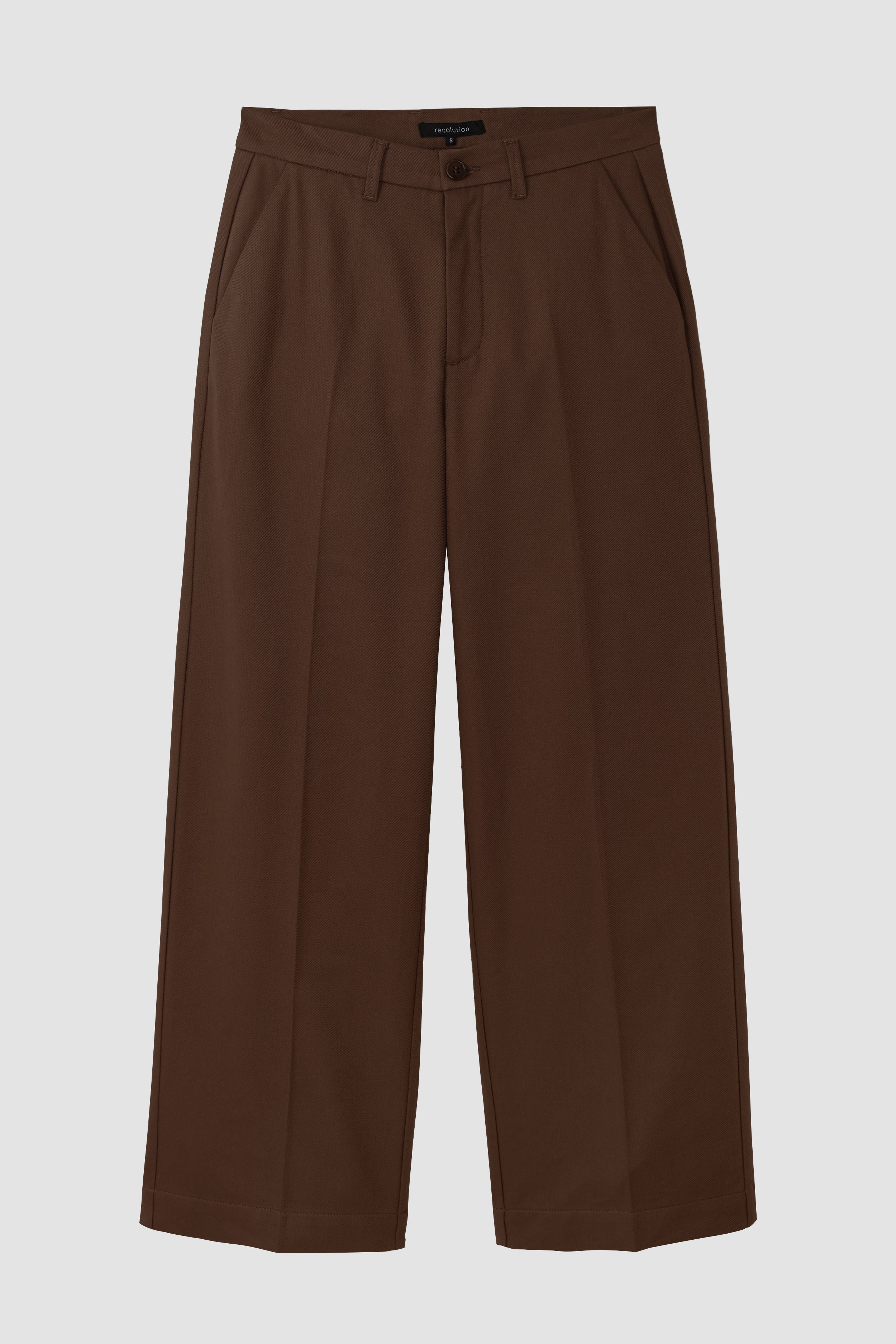 Recolution Damen vegan Hose Ligularia Chocolate