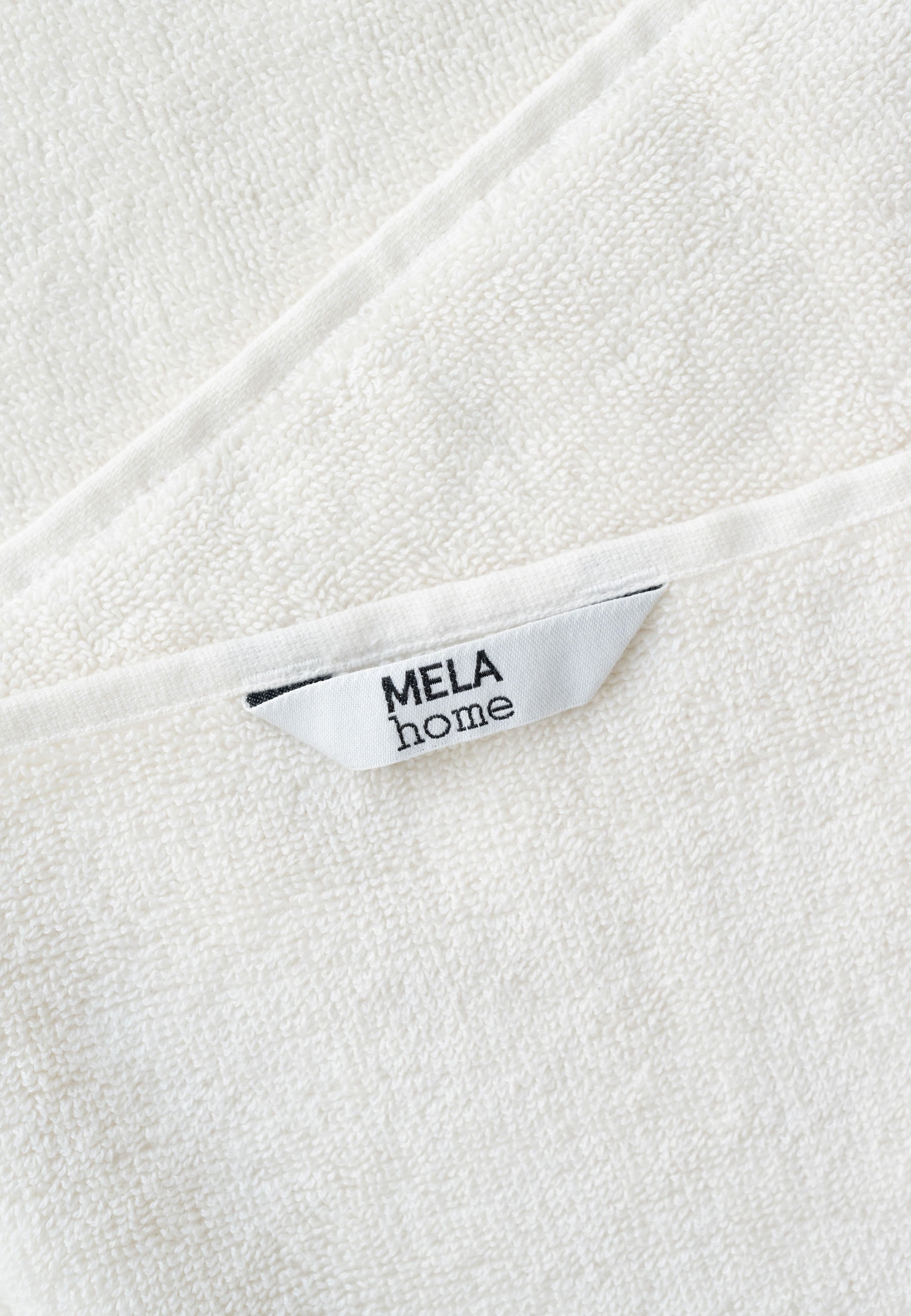 MELA unisex vegan Bath Towel Tanvi Natural White