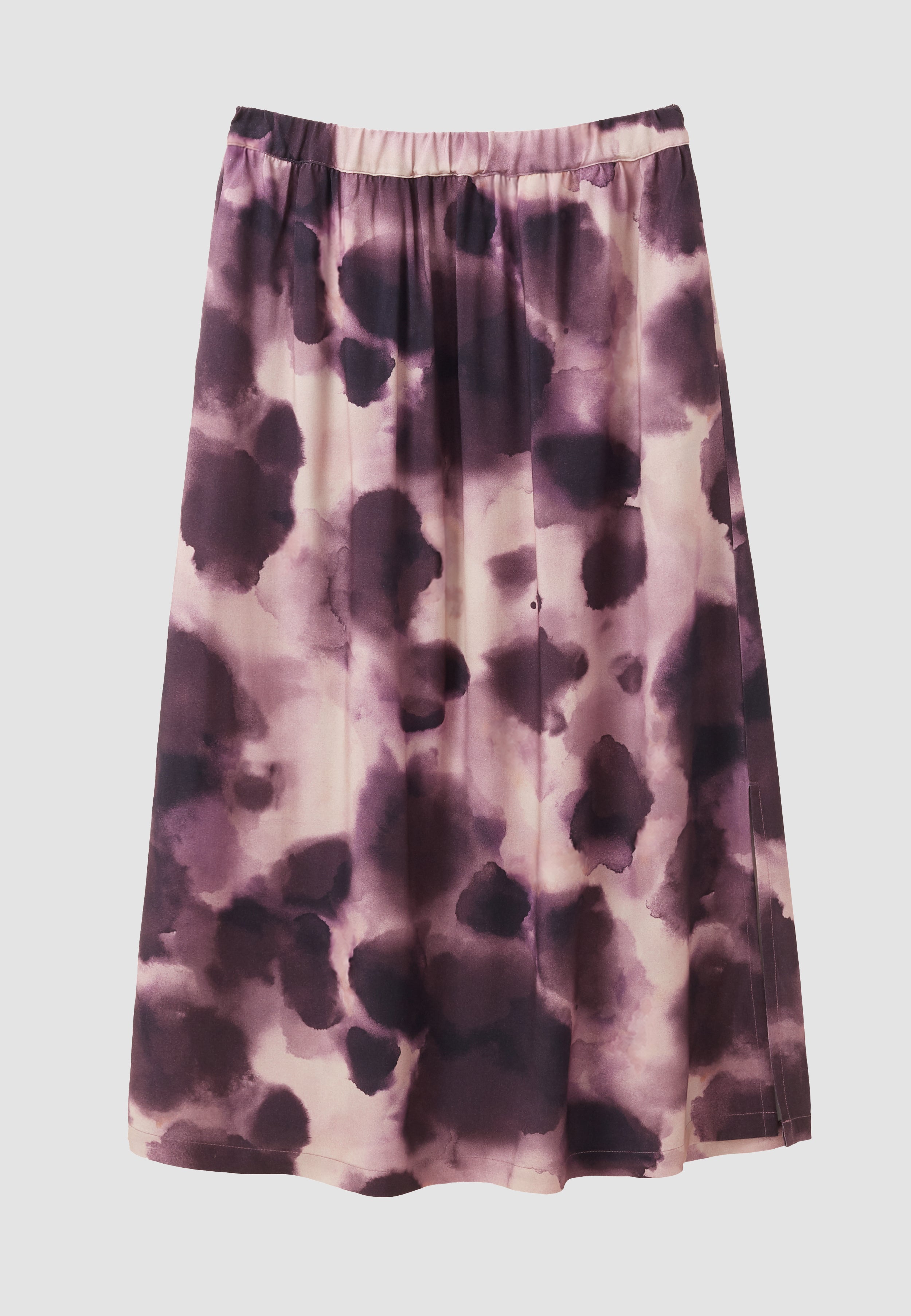 Recolution womens vegan Skirt Holly Waterdrop Dark Grape