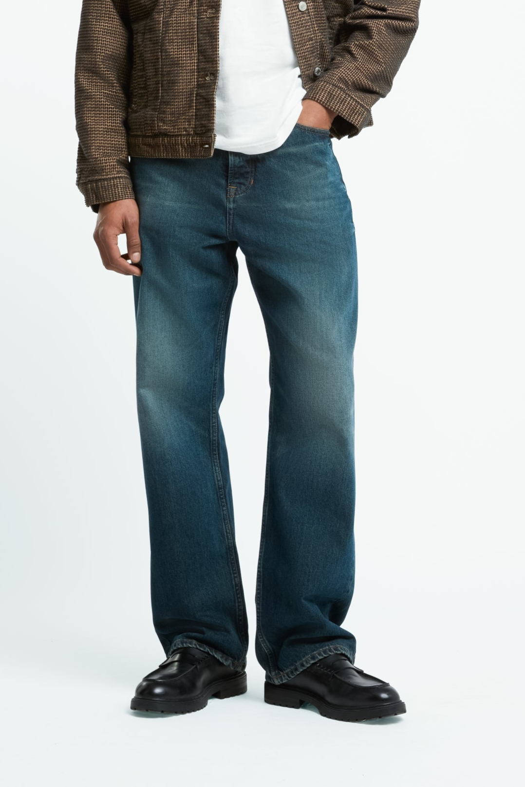 Kings Of Indigo Herren vegan Jeans Noah Von Esbelda Od Brown
