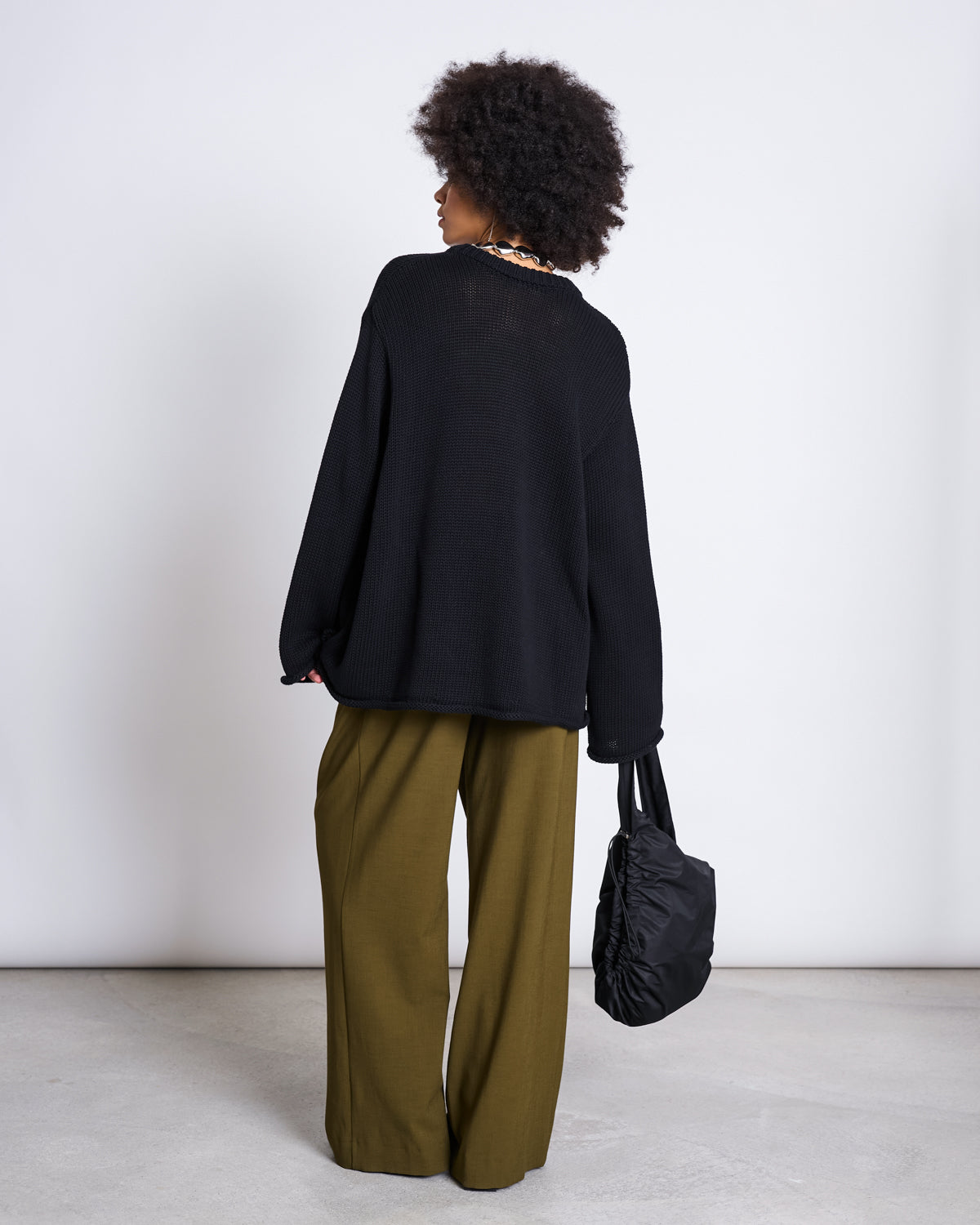 JAN 'N JUNE womens vegan Pants Pleated Wide Niva Rosemary