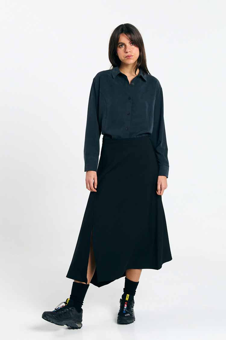 SUITE13LAB womens vegan Shirt Lisboa Black