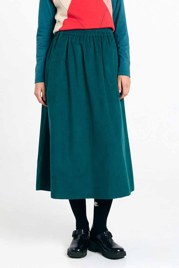 SUITE13LAB womens vegan Skirt Dax Deep Green