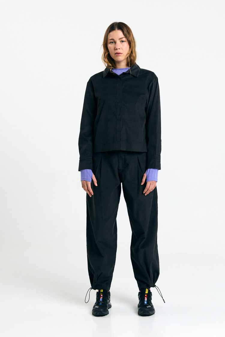 SUITE13LAB womens vegan Shirt Vila Black