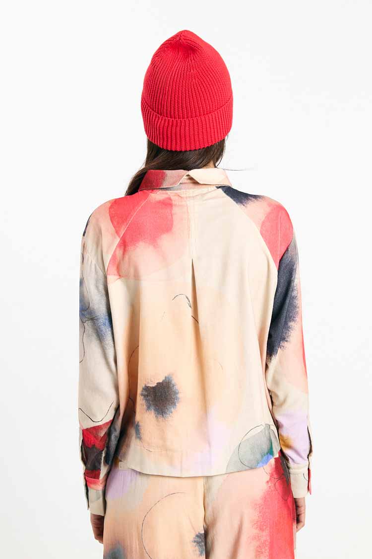 SUITE13LAB womens vegan Shirt Vila Print Garden