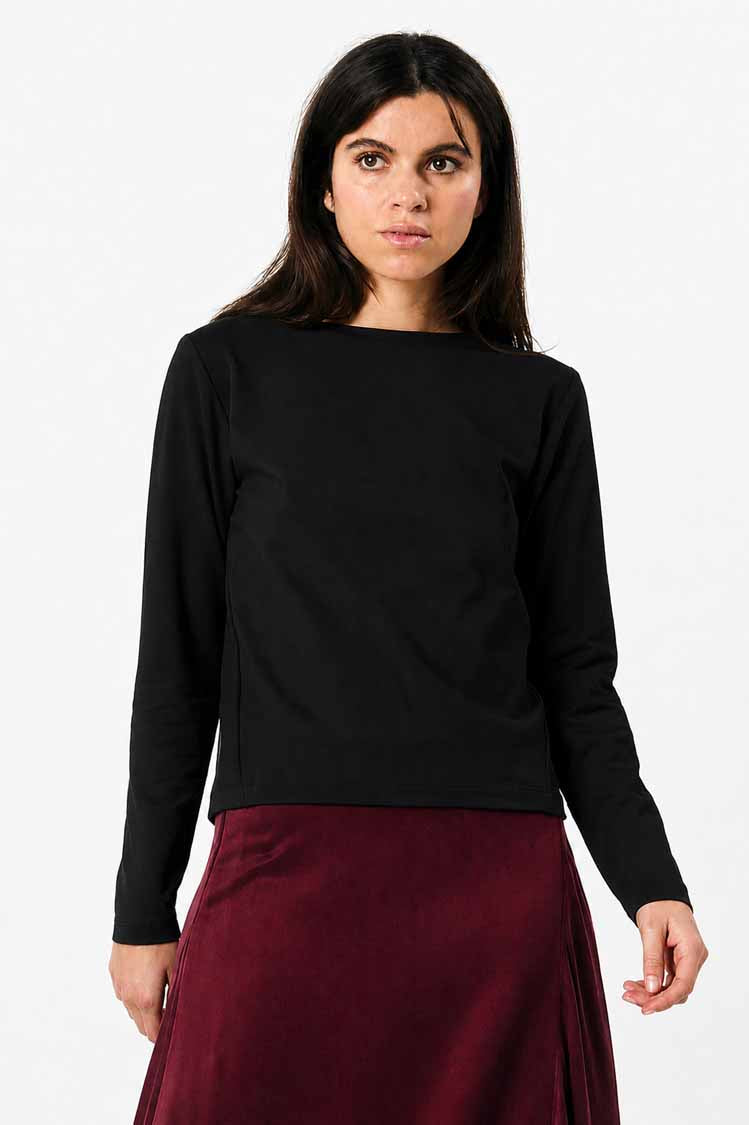 SUITE13LAB Damen vegan Top Maia Schwarz