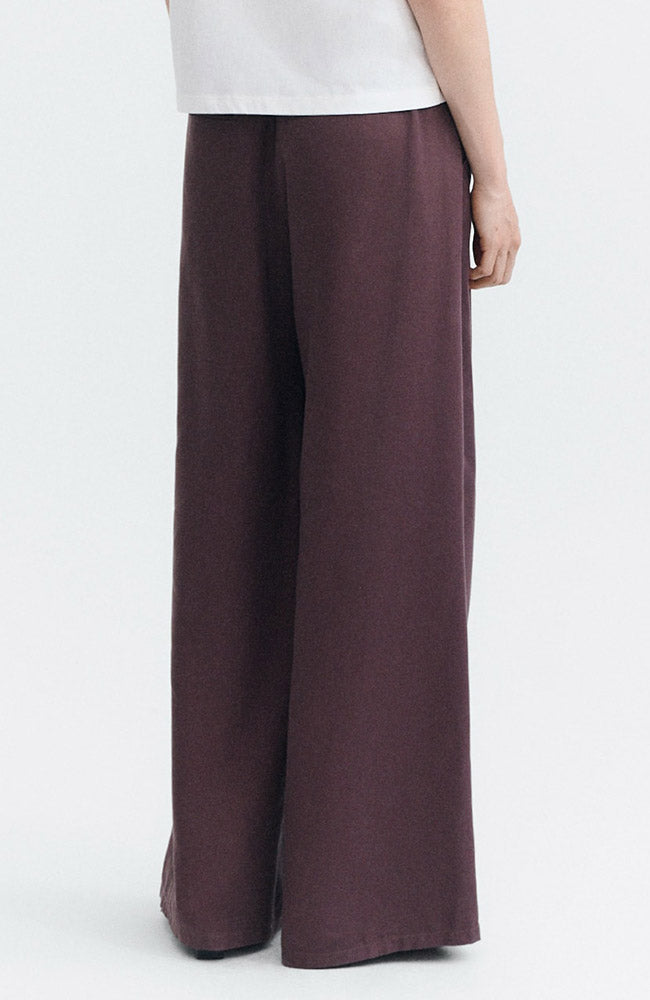 Thinking MU womens vegan Pants Molly Dark Wine