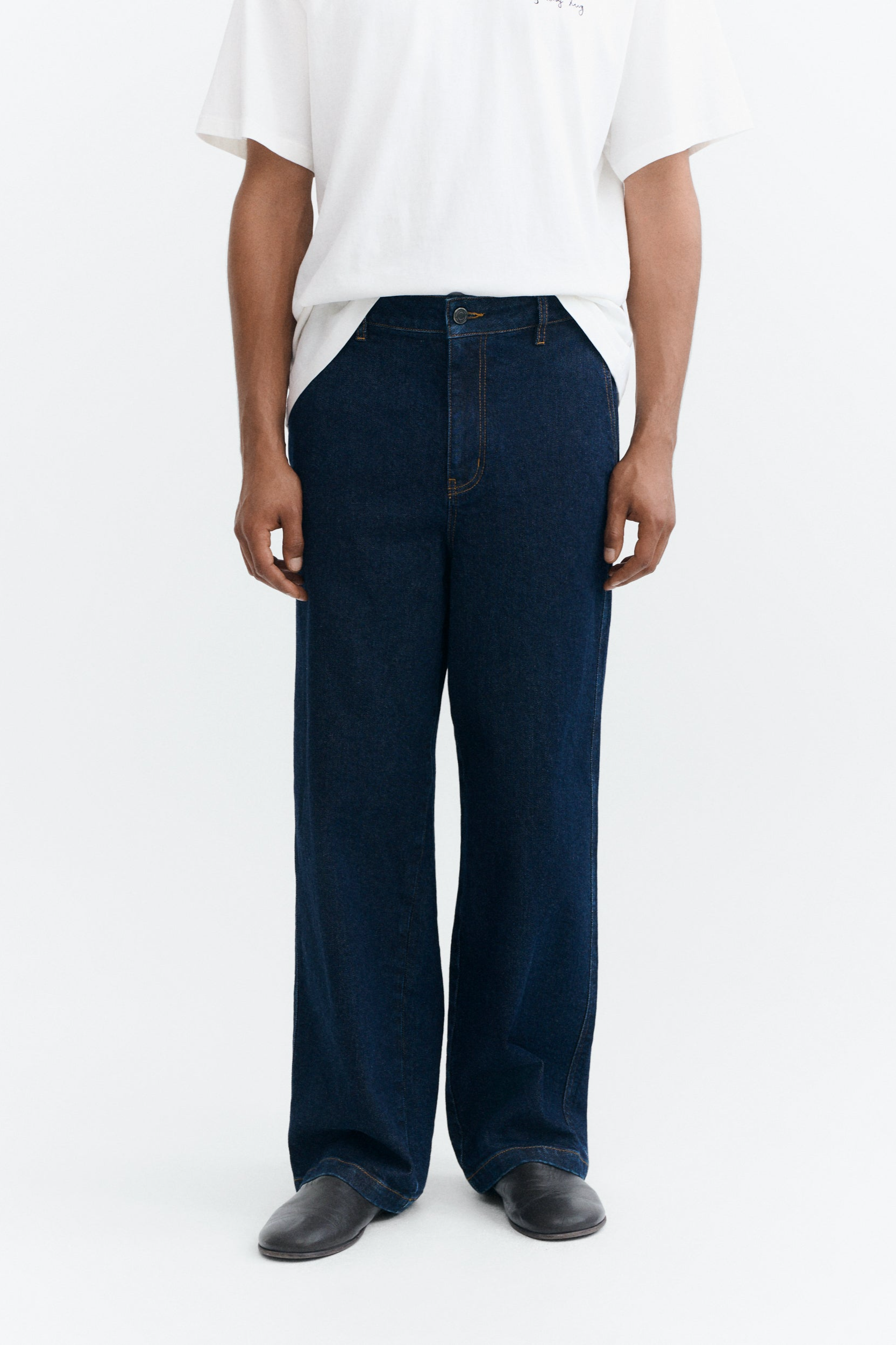 Thinking mu Herren vegan Lockere Jeans In Marc Blue