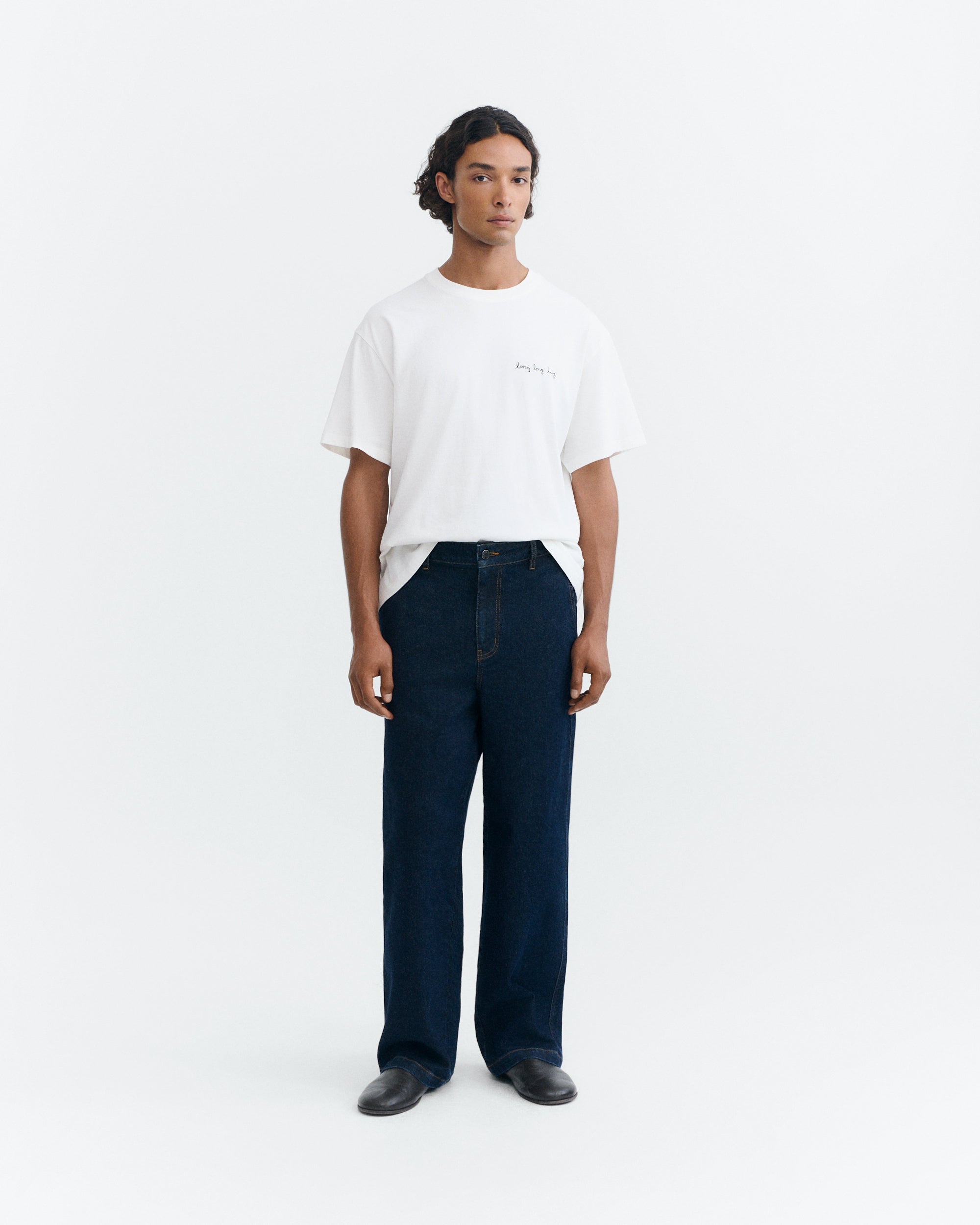 Thinking MU men vegan Jeans Loose Marc Blue