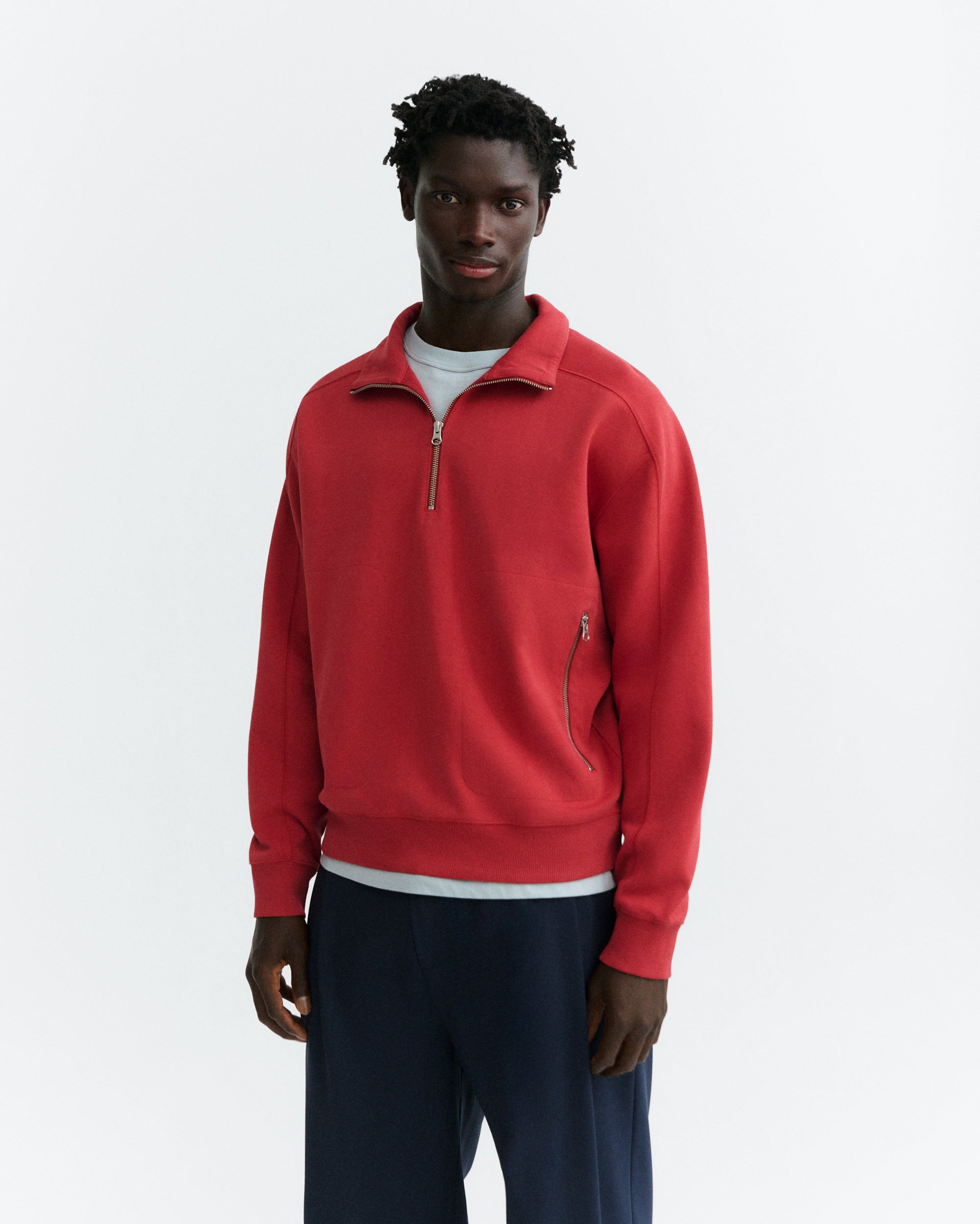 Thinking MU men vegan Sweatshirt One Sun Pipo Red