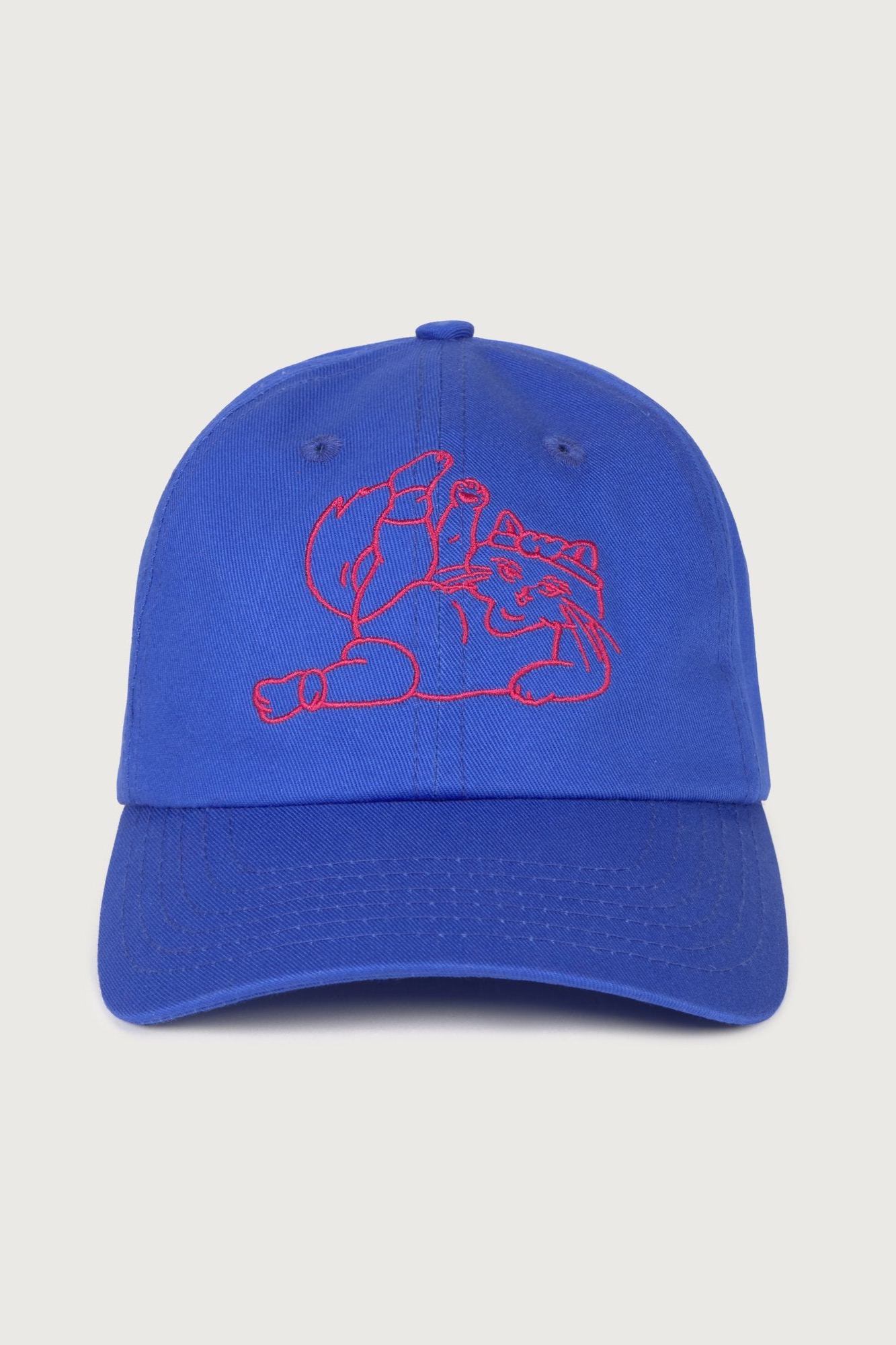 Thinking MU men vegan Cap Meowrobics Blue