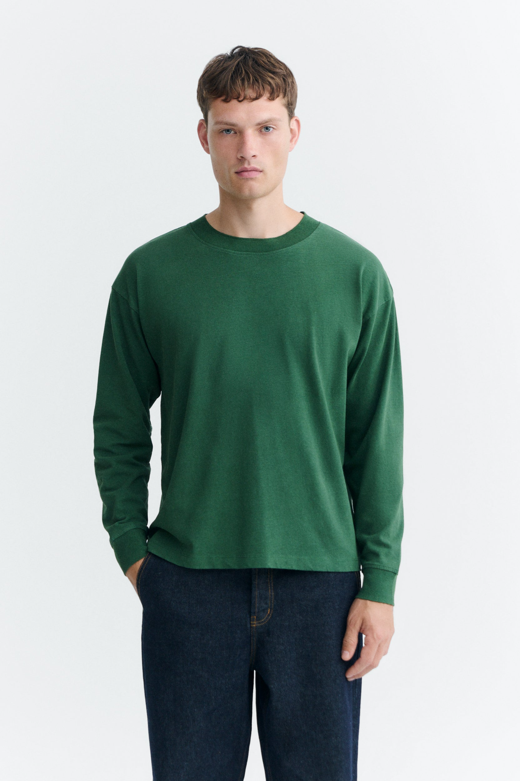 Thinking mu Herren vegan T-Shirt Doug Oversize Gr&Atilde;&frac14;n