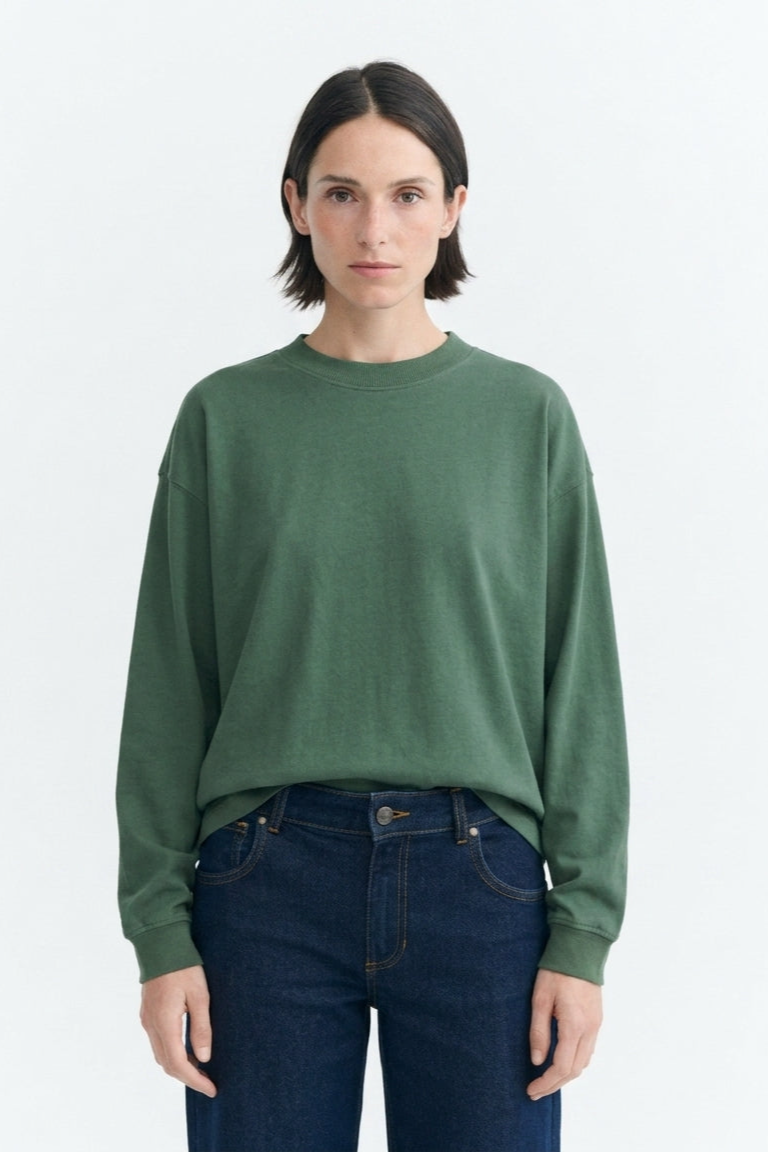 Thinking mu Damen vegan T-Shirt Freire Oversize Gr&Atilde;&frac14;n