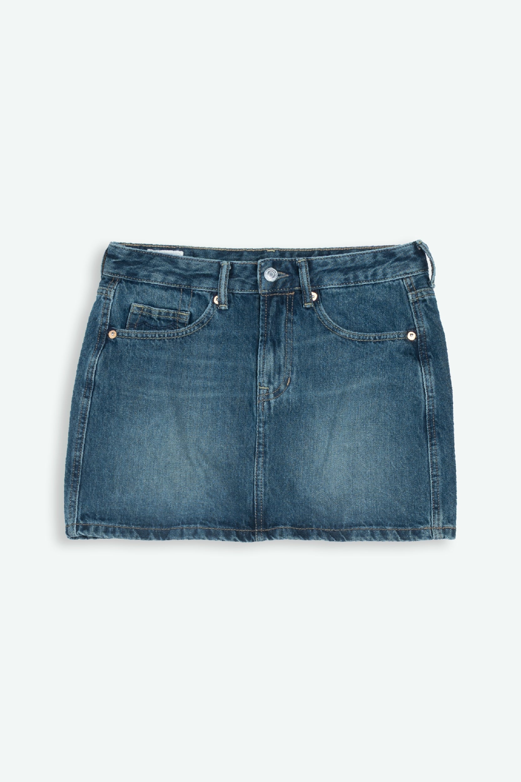 Kings of Indigo womens vegan Skirt Candi Esbelda Od Brown
