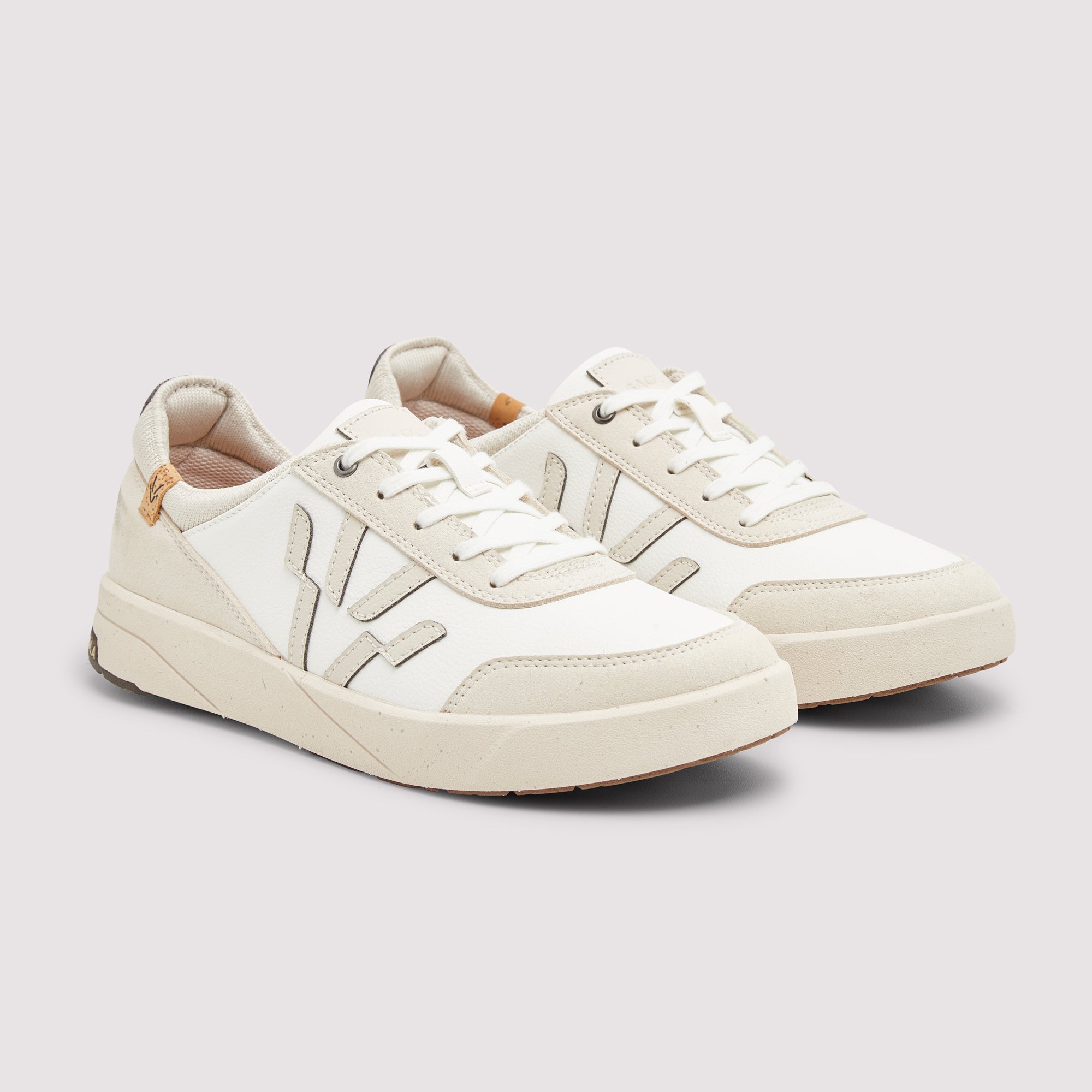 SAOLA men vegan Sneakers Men Cali White