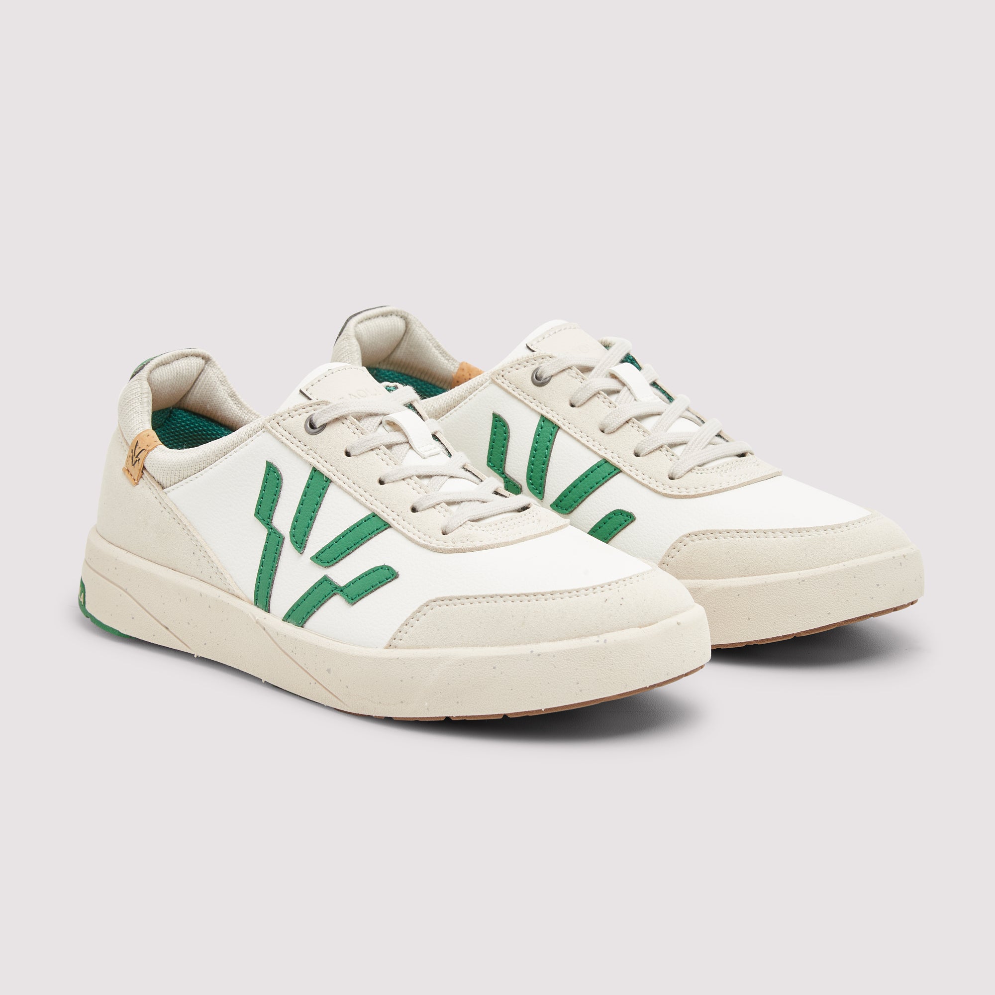 SAOLA men vegan Sneakers Men Cali White/ Forest