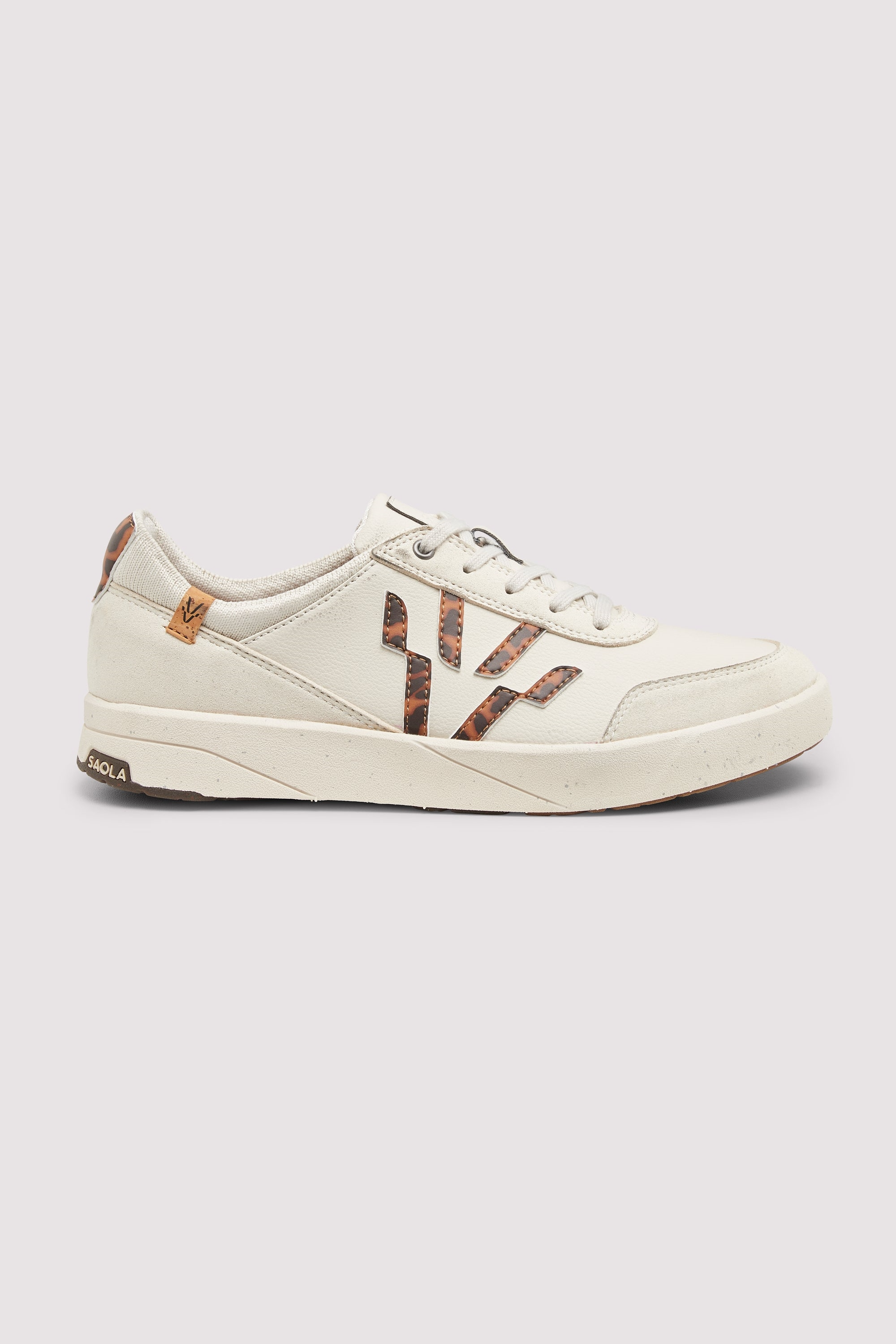 SAOLA Damen vegan Sneaker Damen In Den Farben Cali Sand Und Leopard