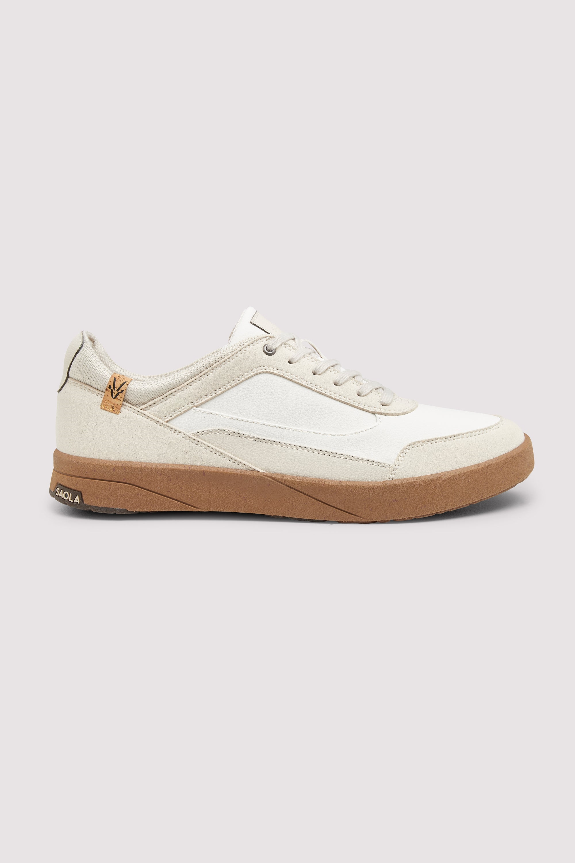 SAOLA Herren vegan Sneaker Herren Quito Wei&Atilde;Ÿ