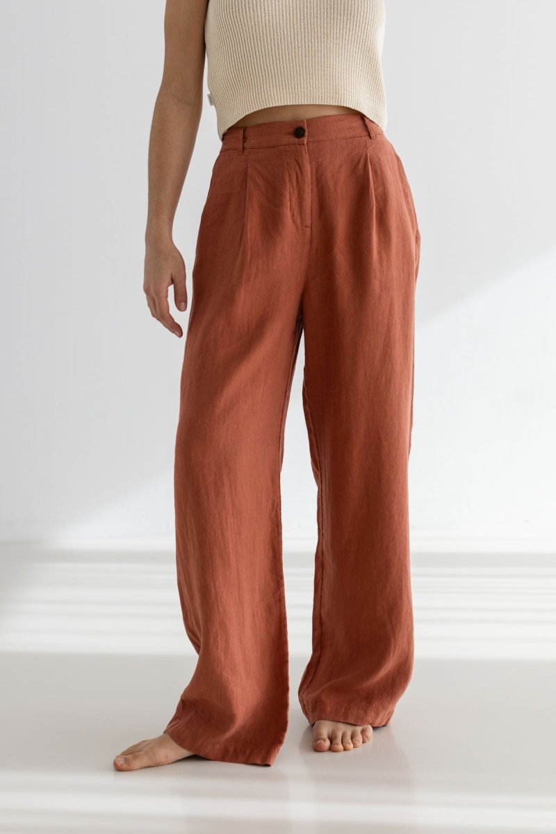 TWOTHIRDS Damen vegan Hose Poivre Sienna