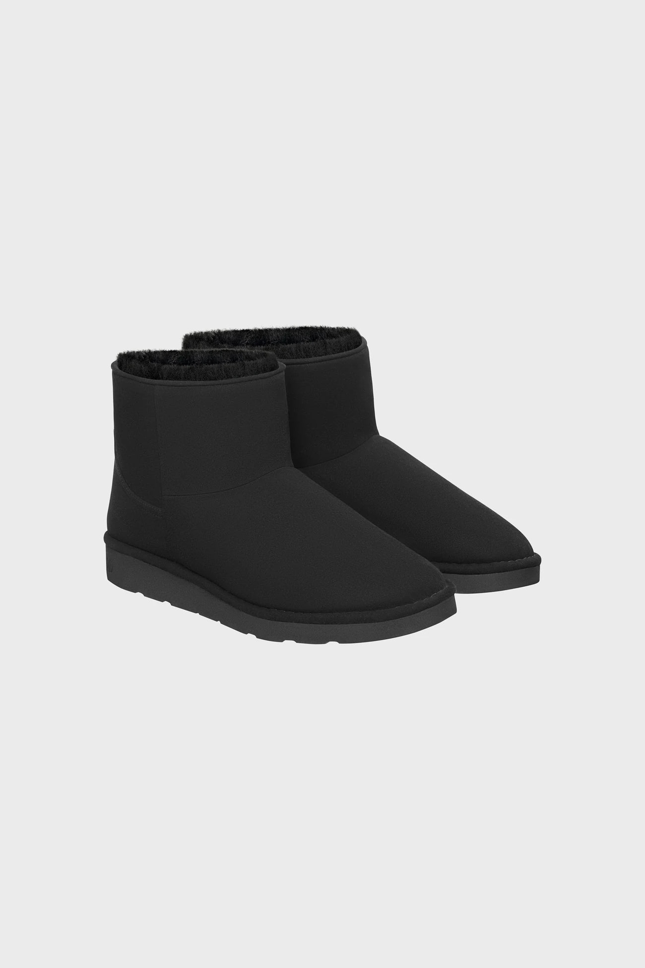 The New Orchard Herren vegan Boots Classic Short Anthrazit Schwarz
