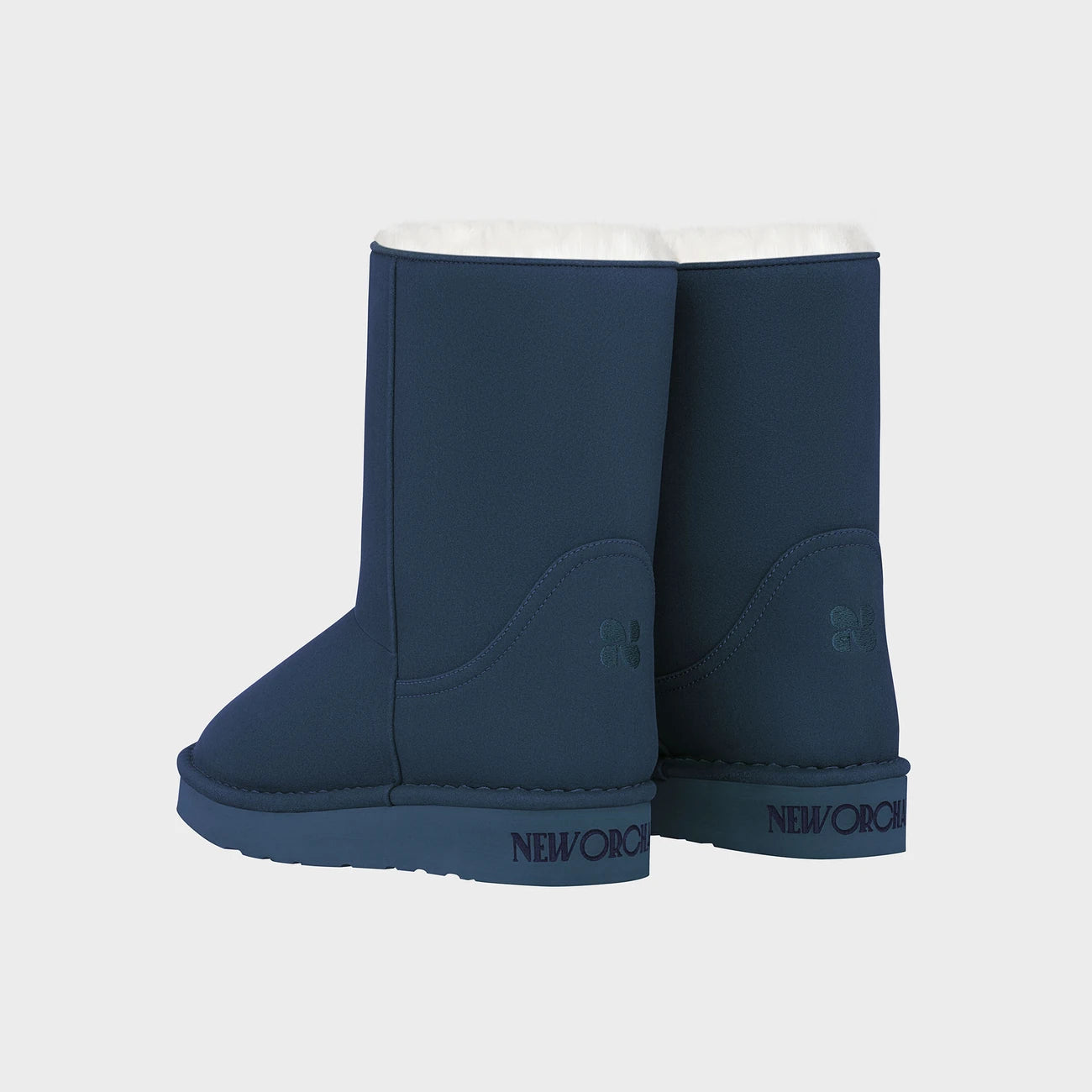 The New Orchard womens vegan Boots Classic Medium Winter Blue