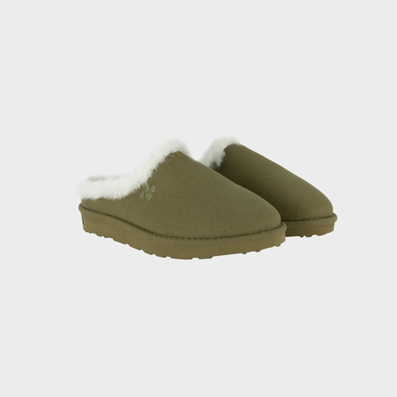 The New Orchard men vegan Slippers Classic Misty Sage