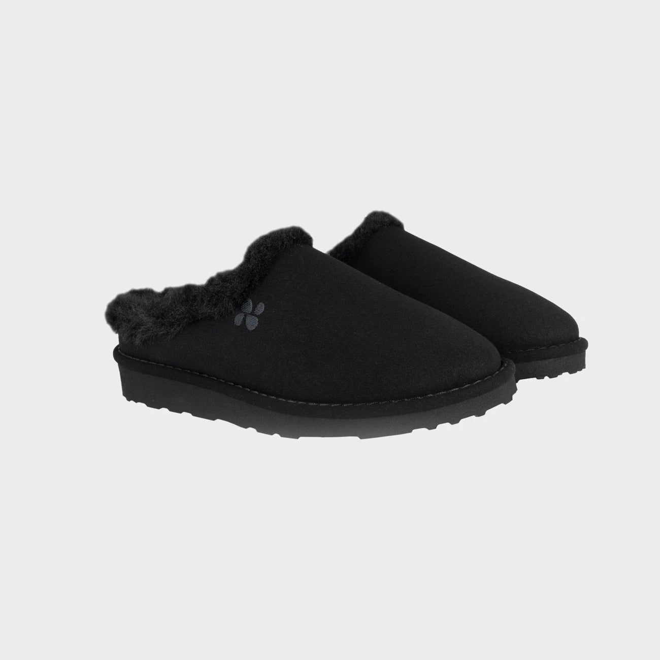 The New Orchard men vegan Slippers Classic Charcoal Black