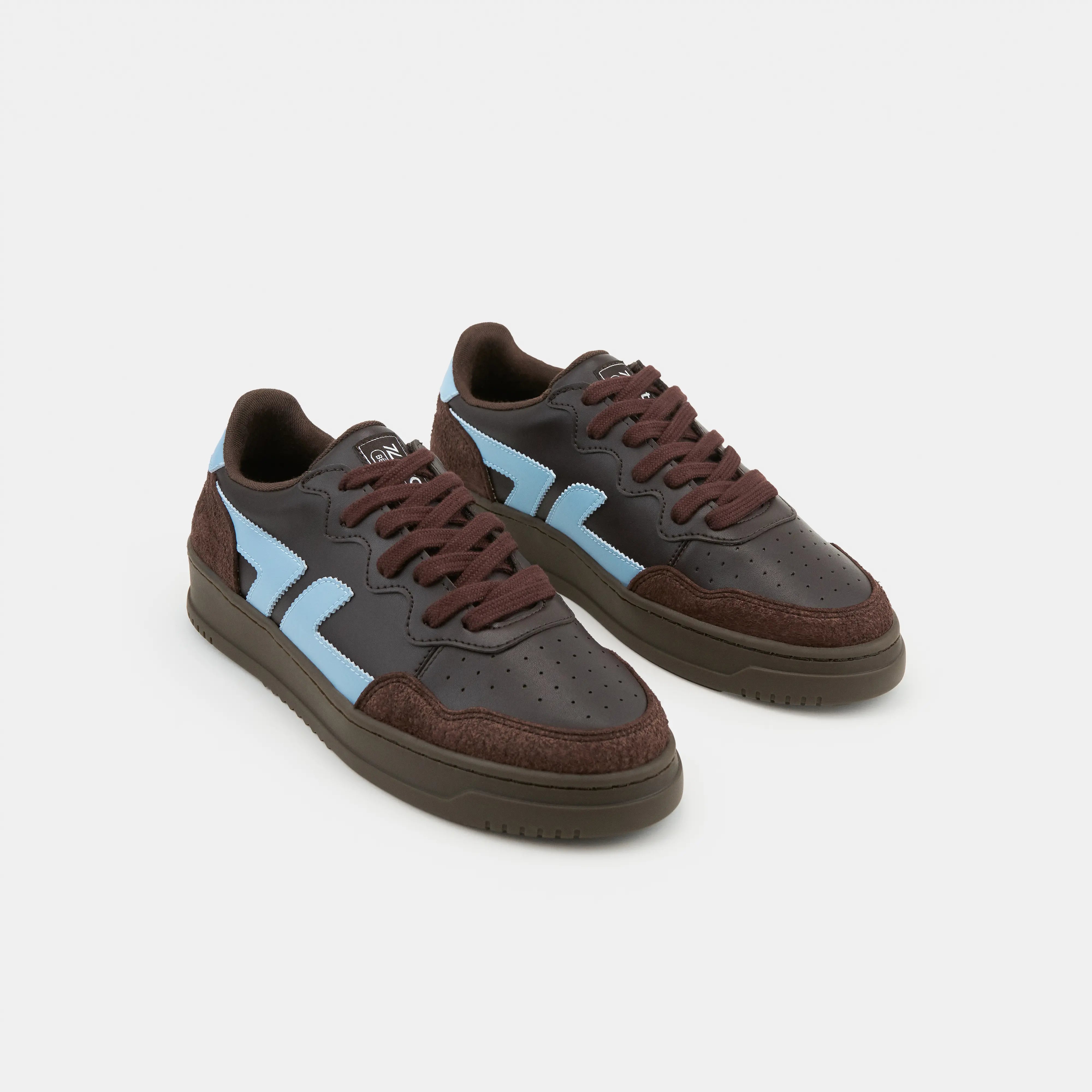 Zèta men vegan Sneakers Beta B5 Chocolate Brown