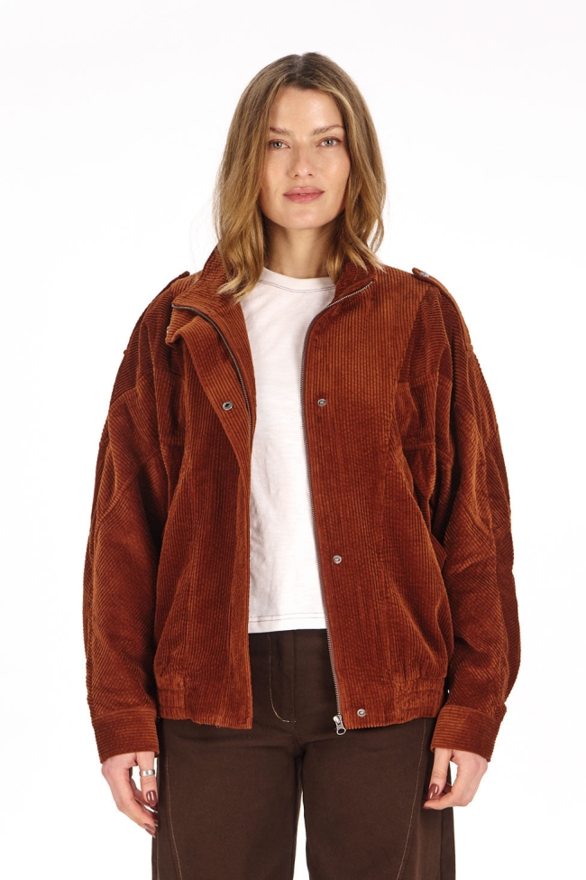 KOMODO Damen vegan Jacke Hattie Chestnut